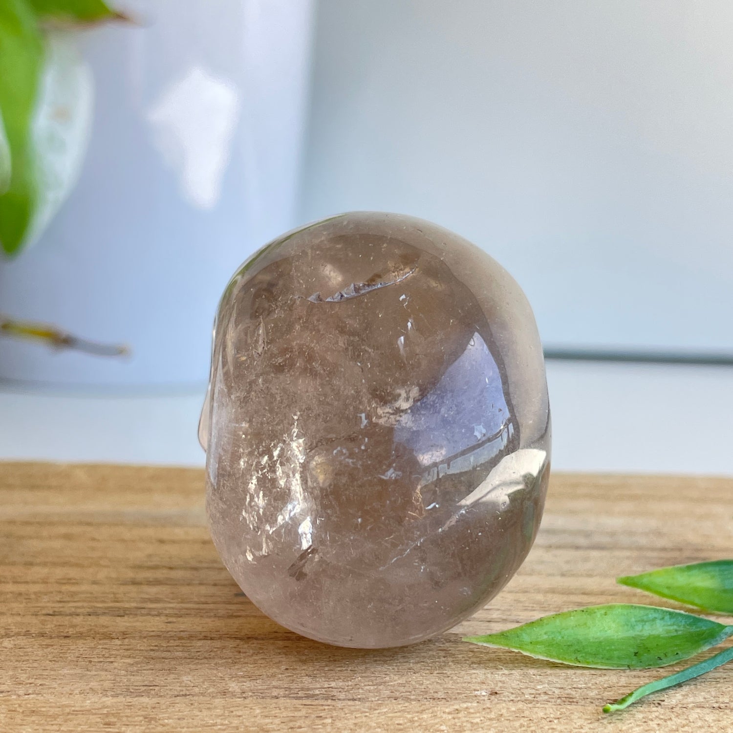 Smoky Quartz Skull 5.4cm