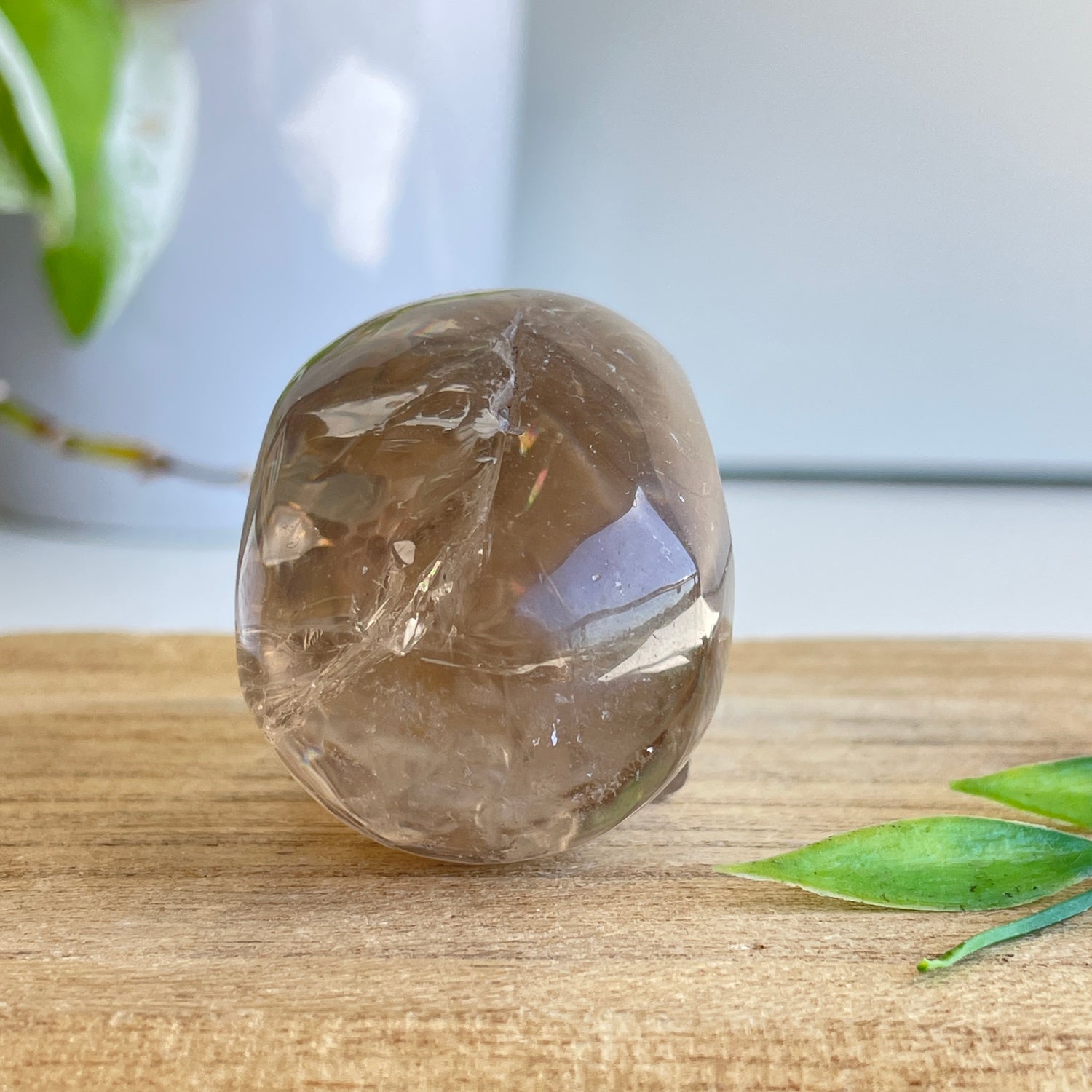 Smoky Quartz Skull 5.2cm