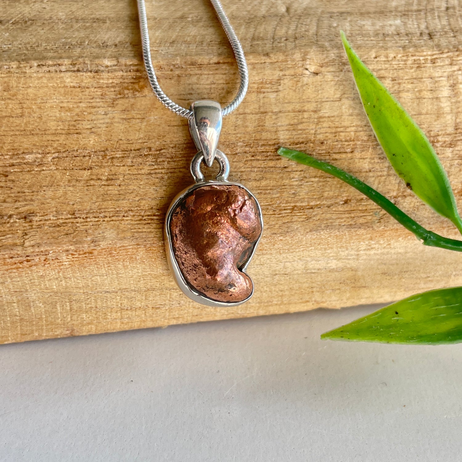 Copper Nugget Pendant