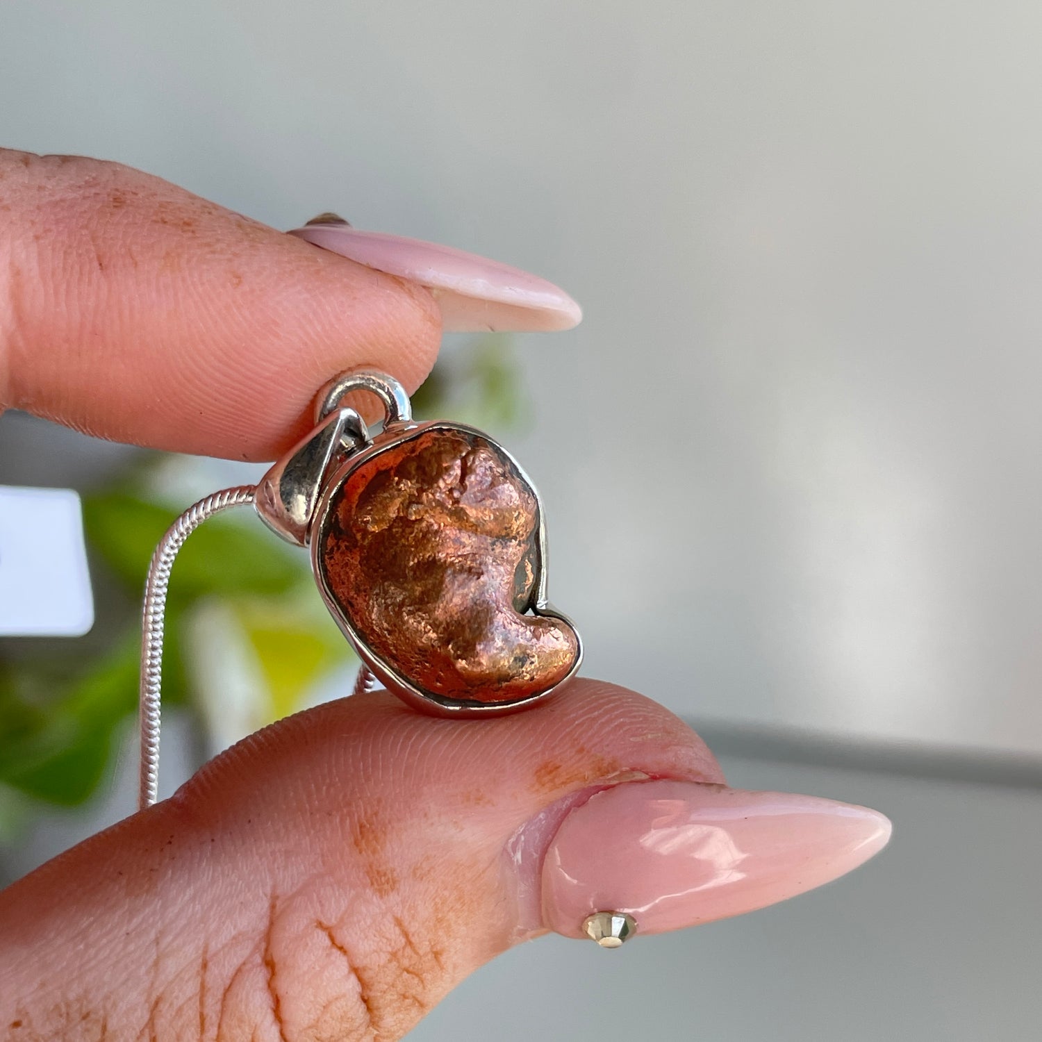 Copper Nugget Pendant