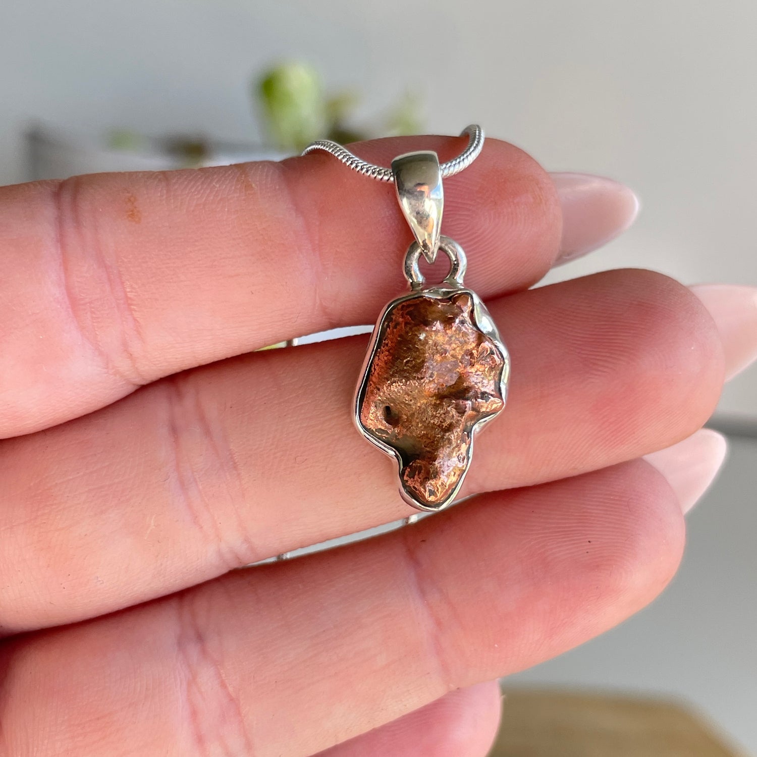 Copper Nugget Pendant