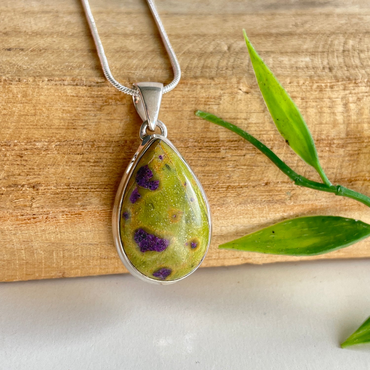 Atlantisite Teardrop Pendant
