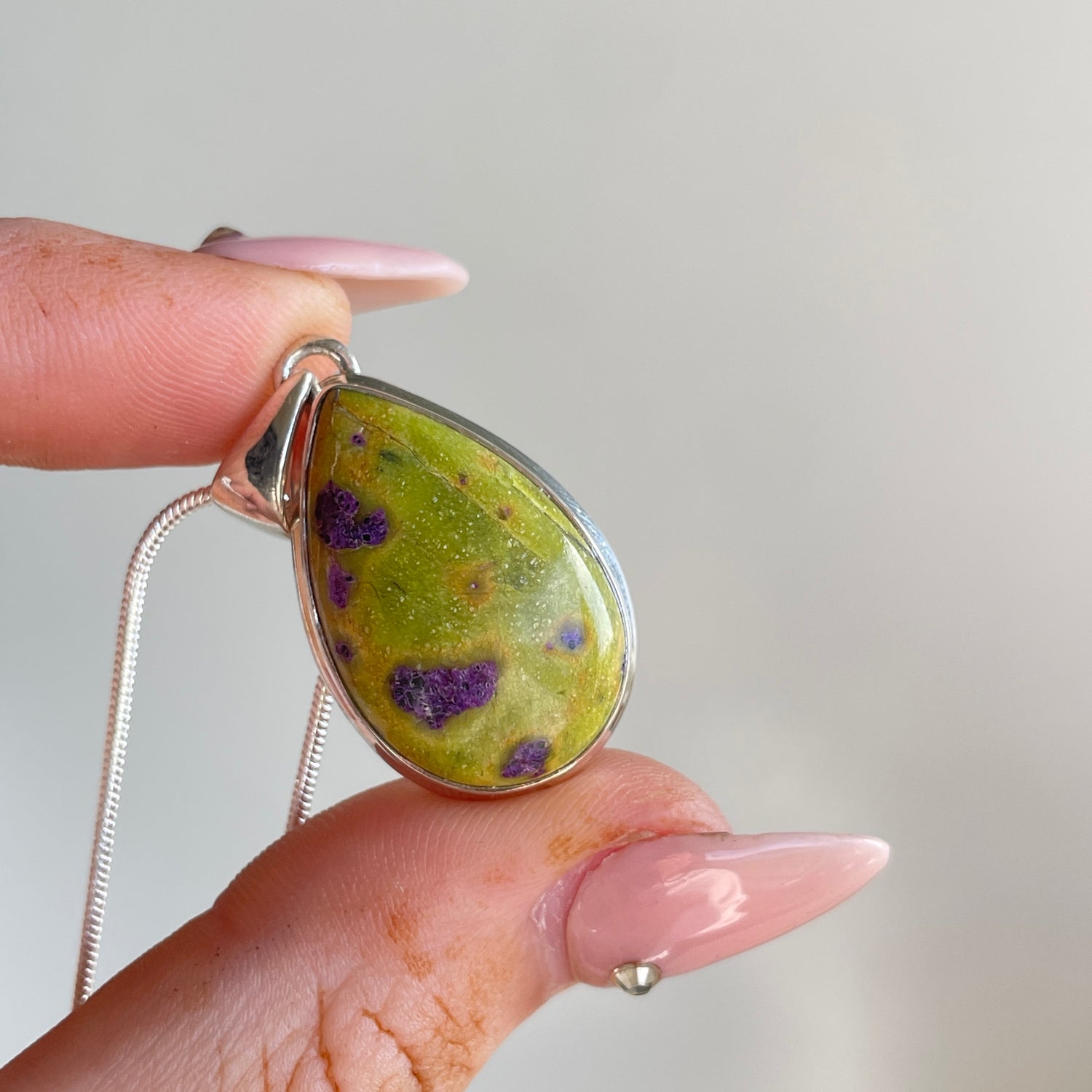 Atlantisite Teardrop Pendant