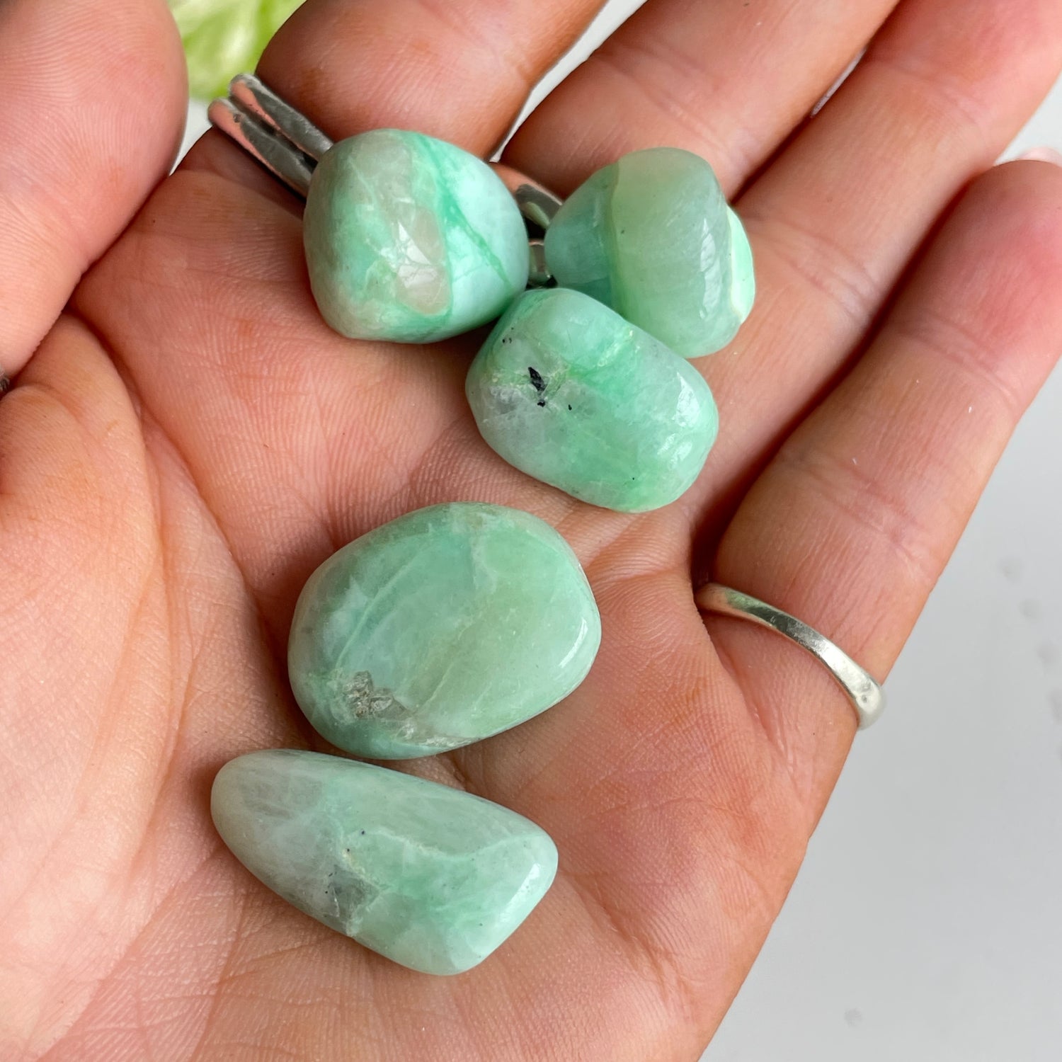 Garnierite Tumbled
