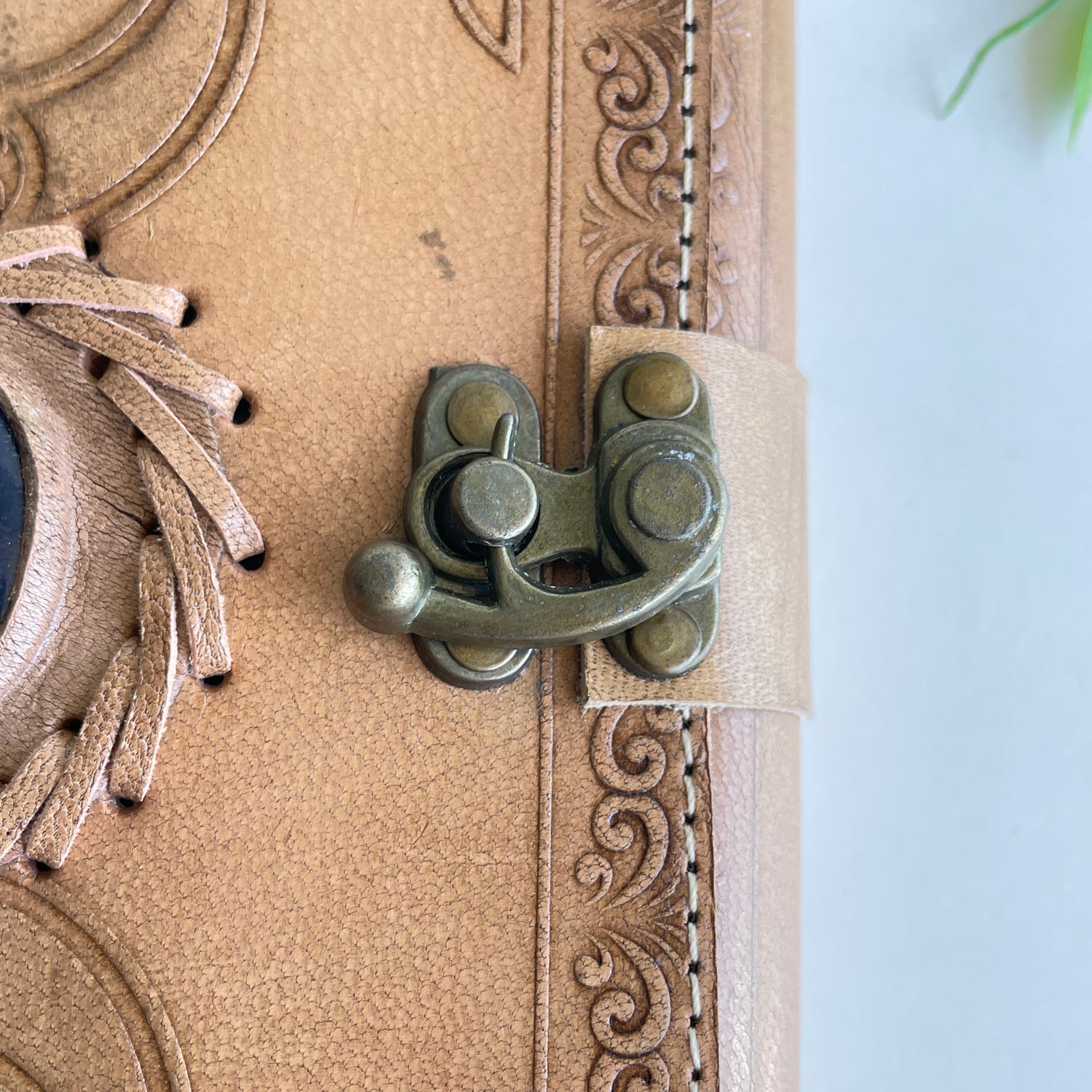 Triple Moon Leather Journal