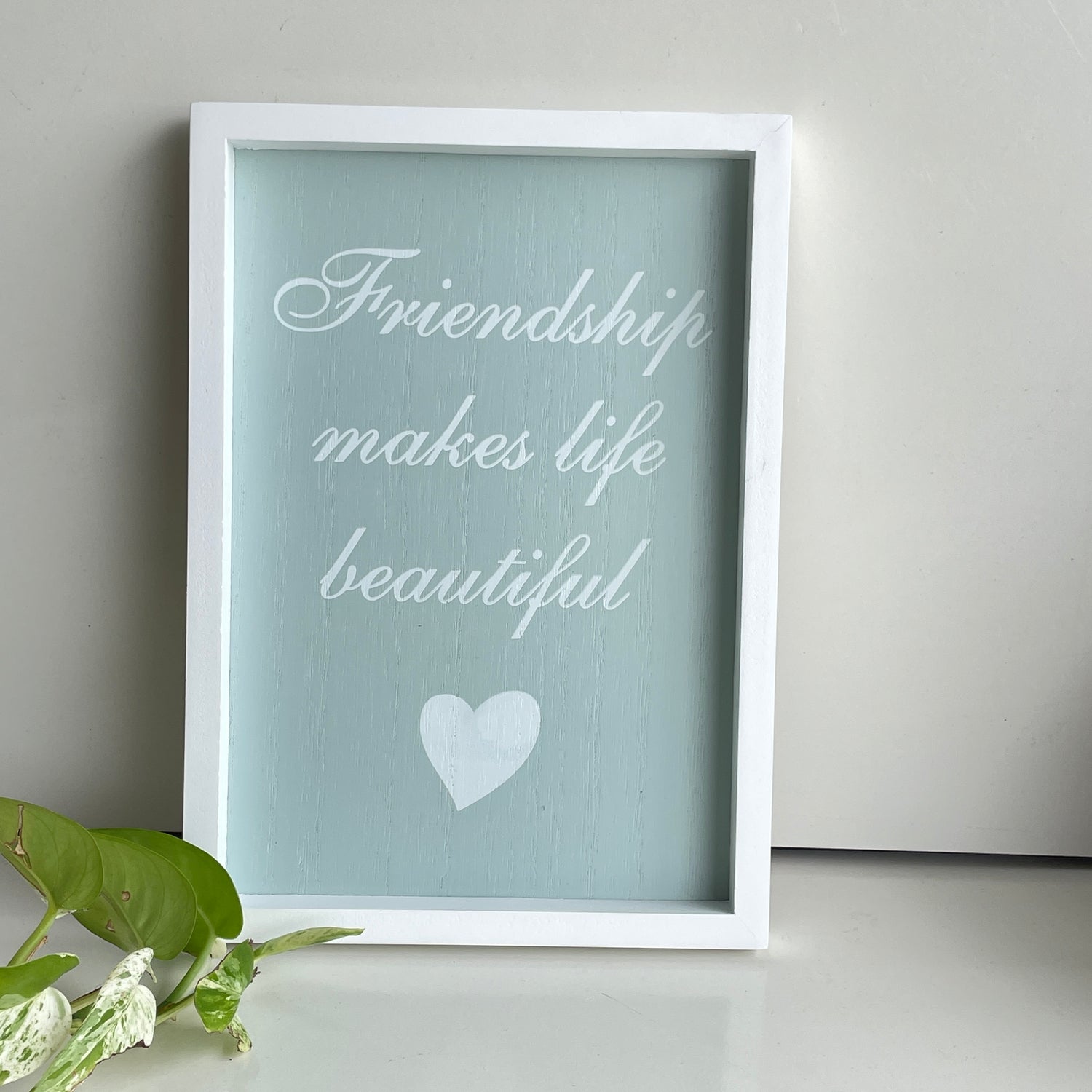 Friendship Makes Life Beautiful Wall Art  SG21212