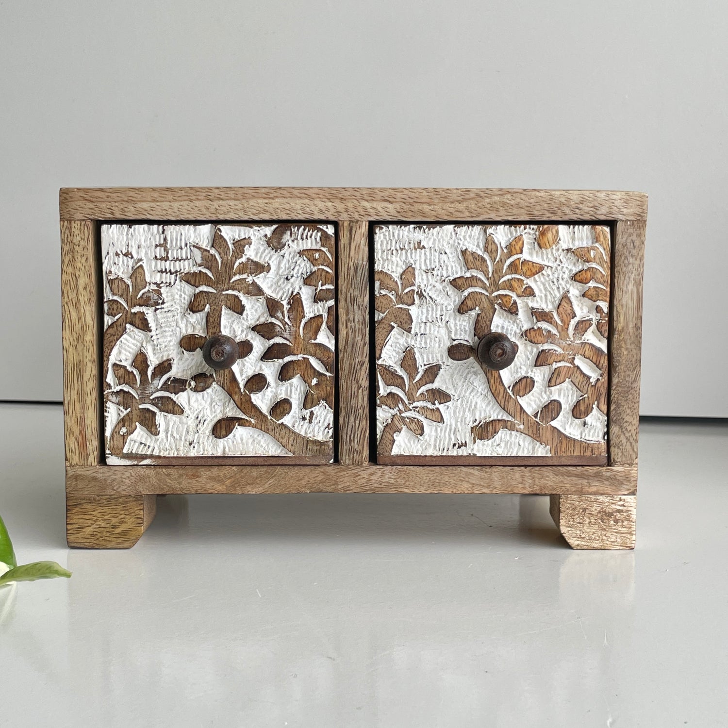 Wooden 2 Drawer Chesy 53615