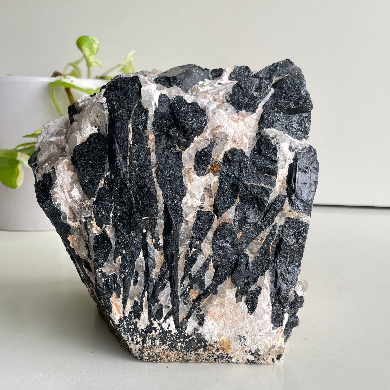 Black Tourmaline Raw Pce 3.888kg