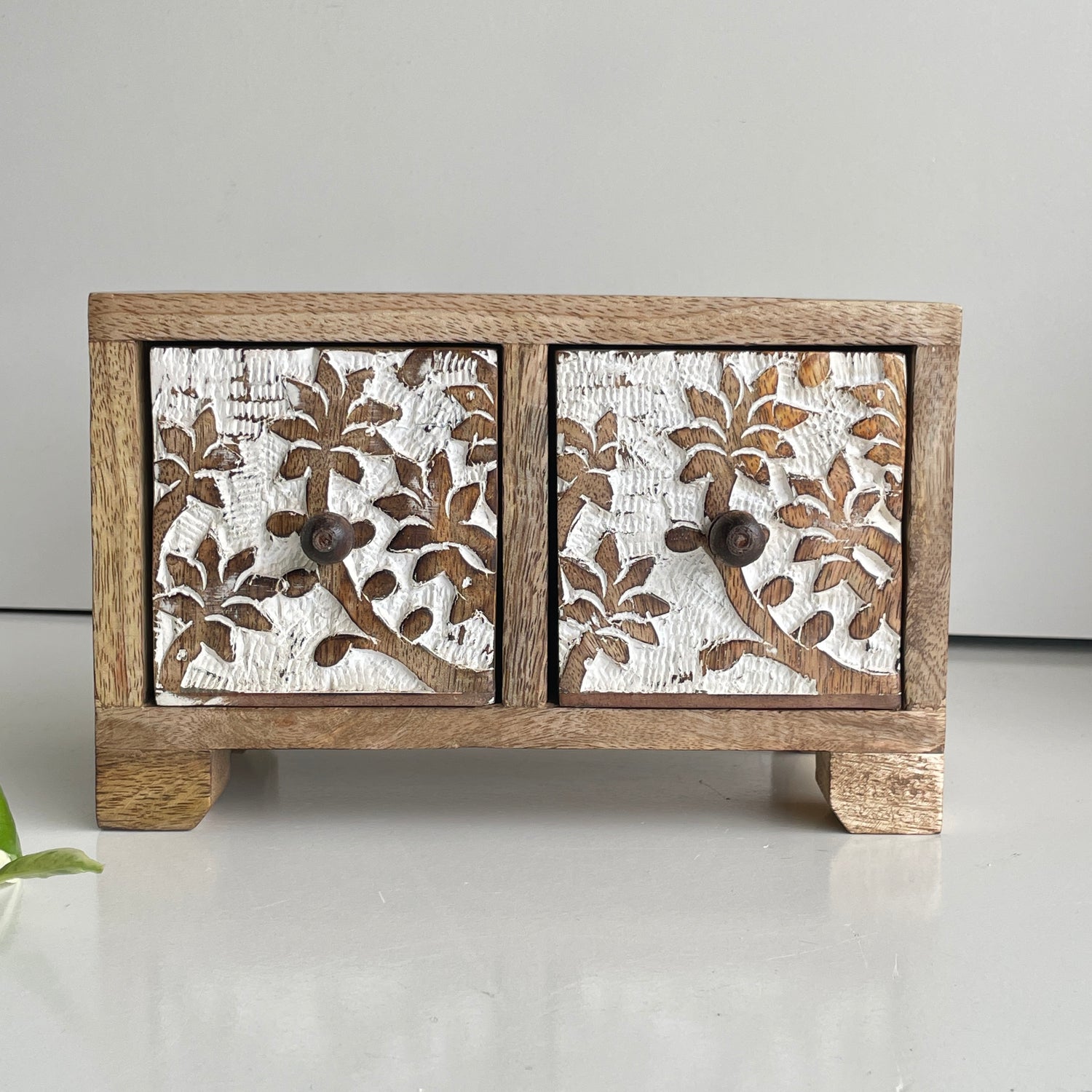 Wooden 2 Drawer Chesy 53615