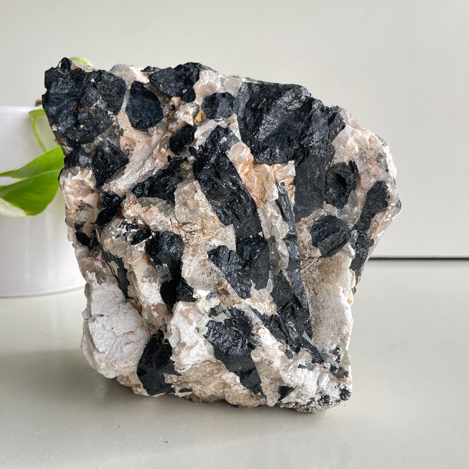 Black Tourmaline Raw Pce 3.888kg