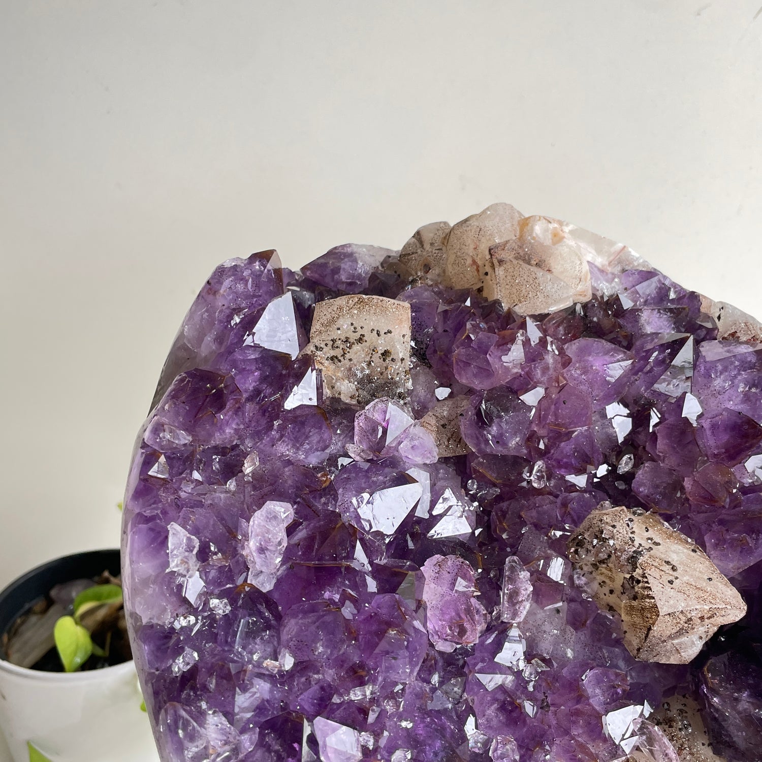 Amethyst Cluster Heart In Stand 15.144kg
