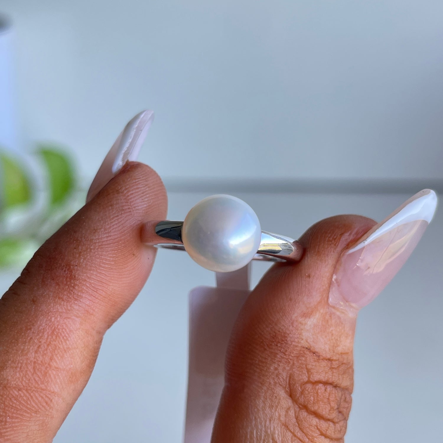 Pearl Ring Sz7