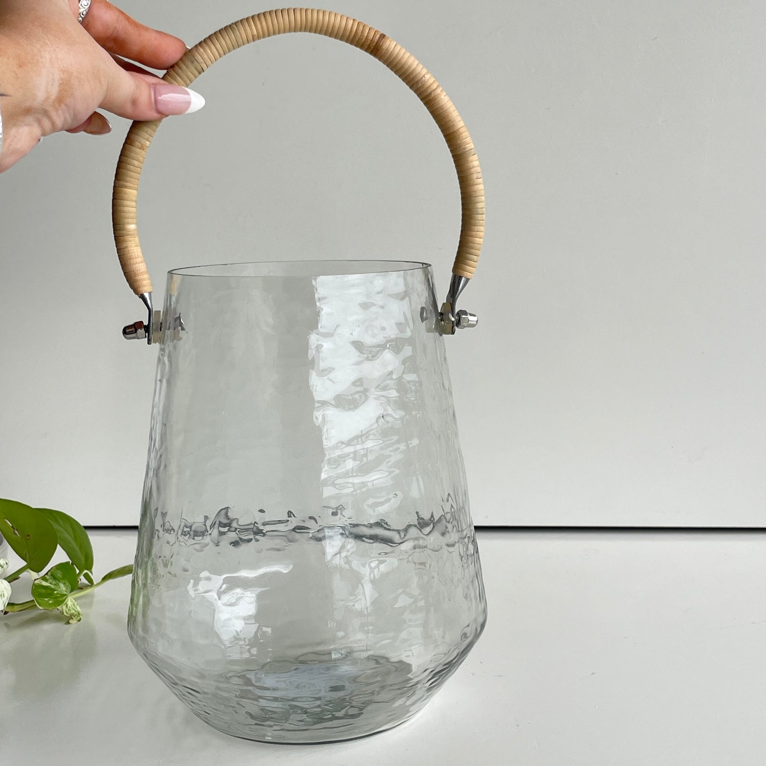 Ripple Glass Lantern CA2826