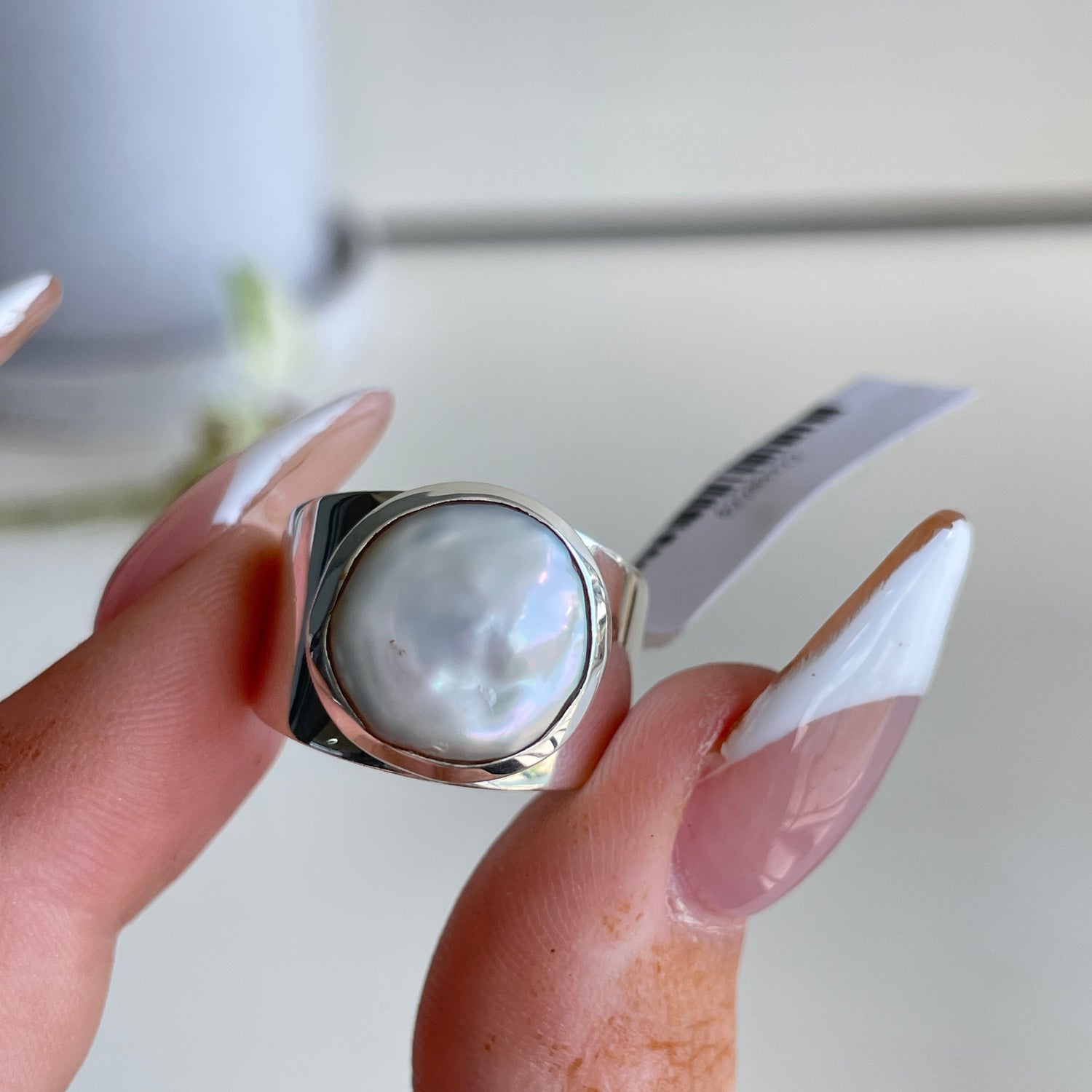 Pearl Round Ring
