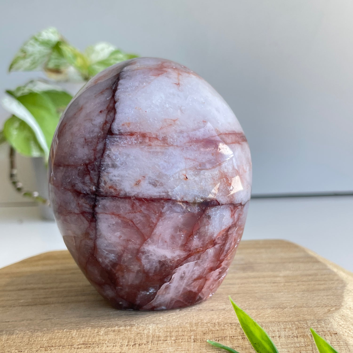 Fire Quartz Skull 11.7cm