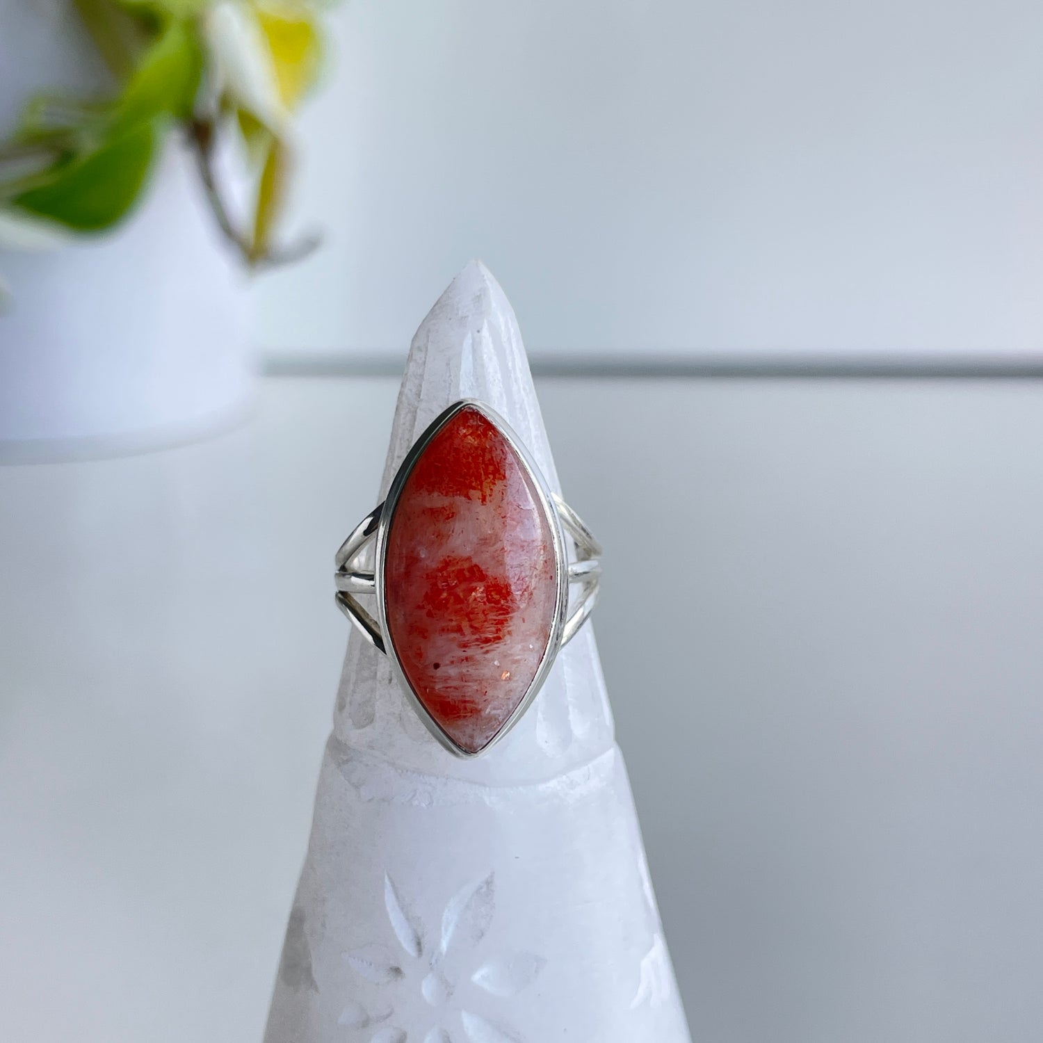 Sunstone Marquise Ring Sz6.5