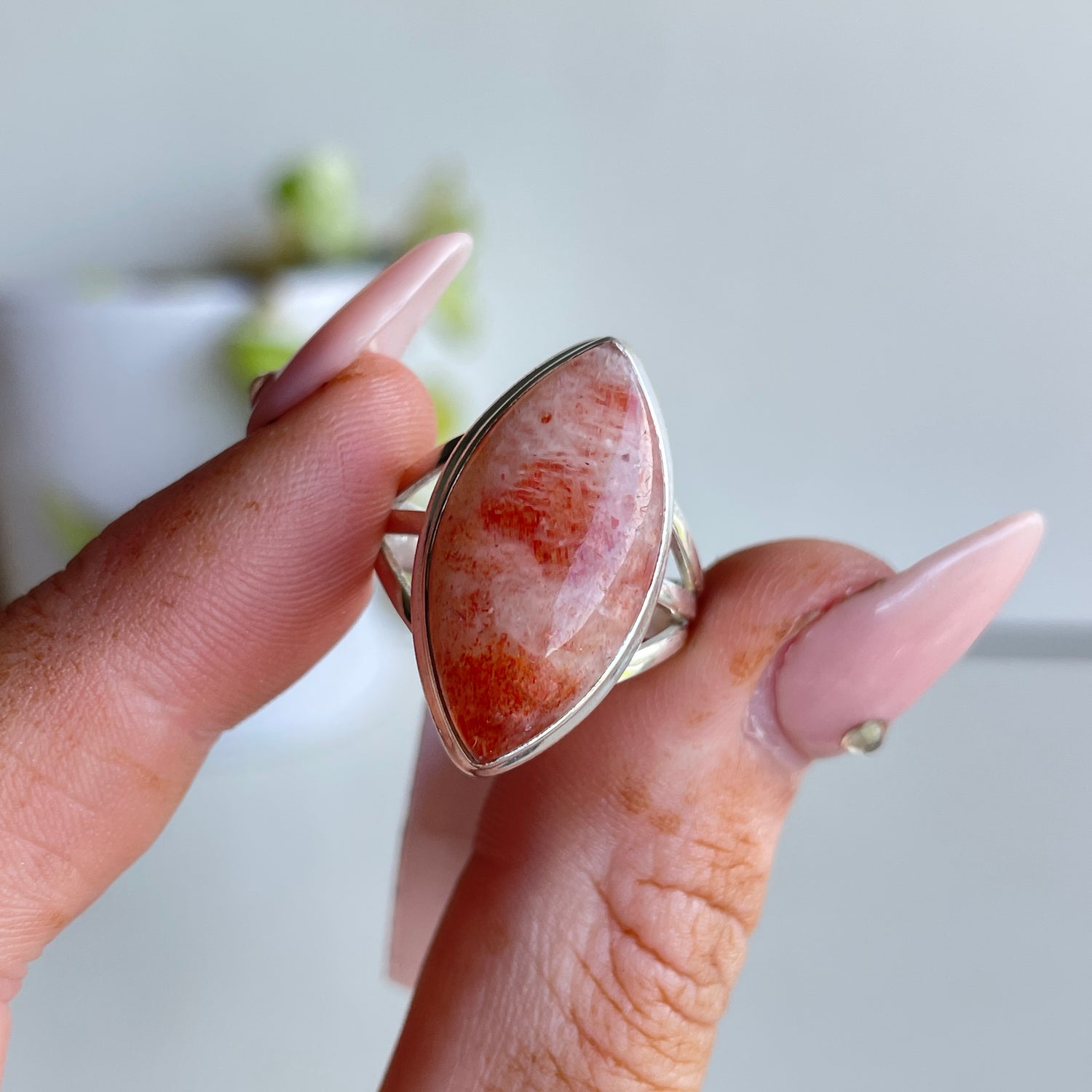 Sunstone Marquise Ring Sz6.5