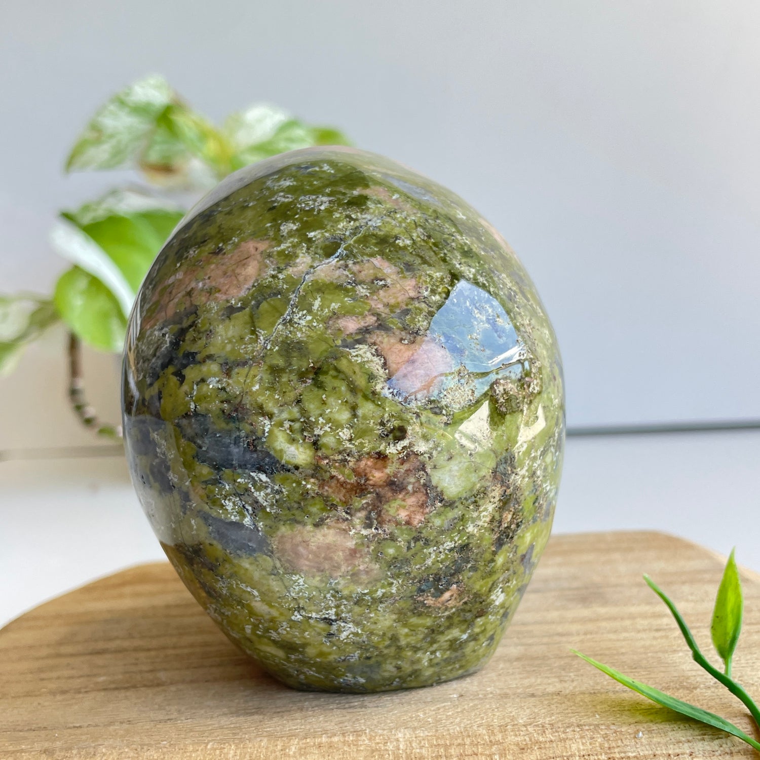 Unakite Skull 11.5cm