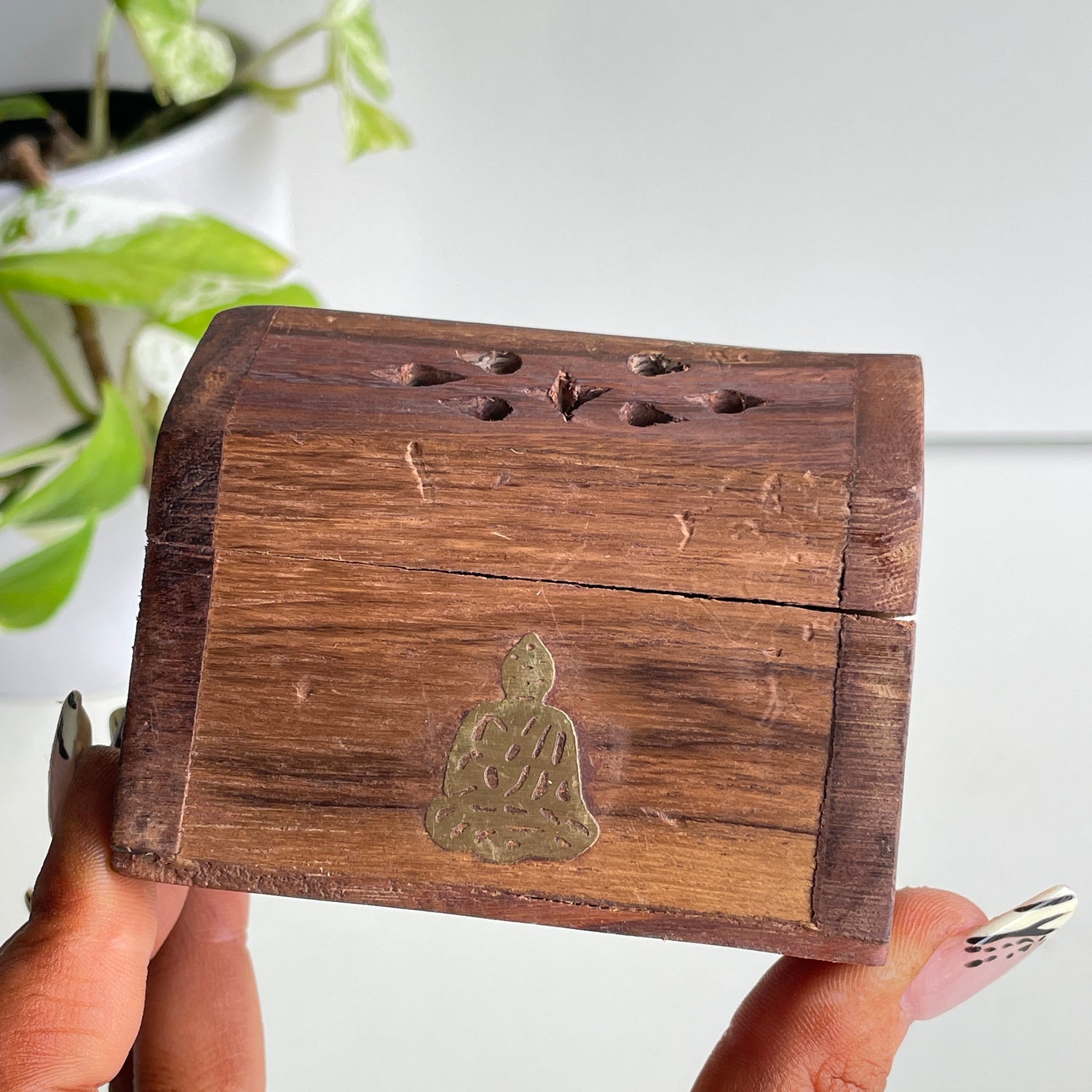 Wooden Incense Cone Holder BOXINS