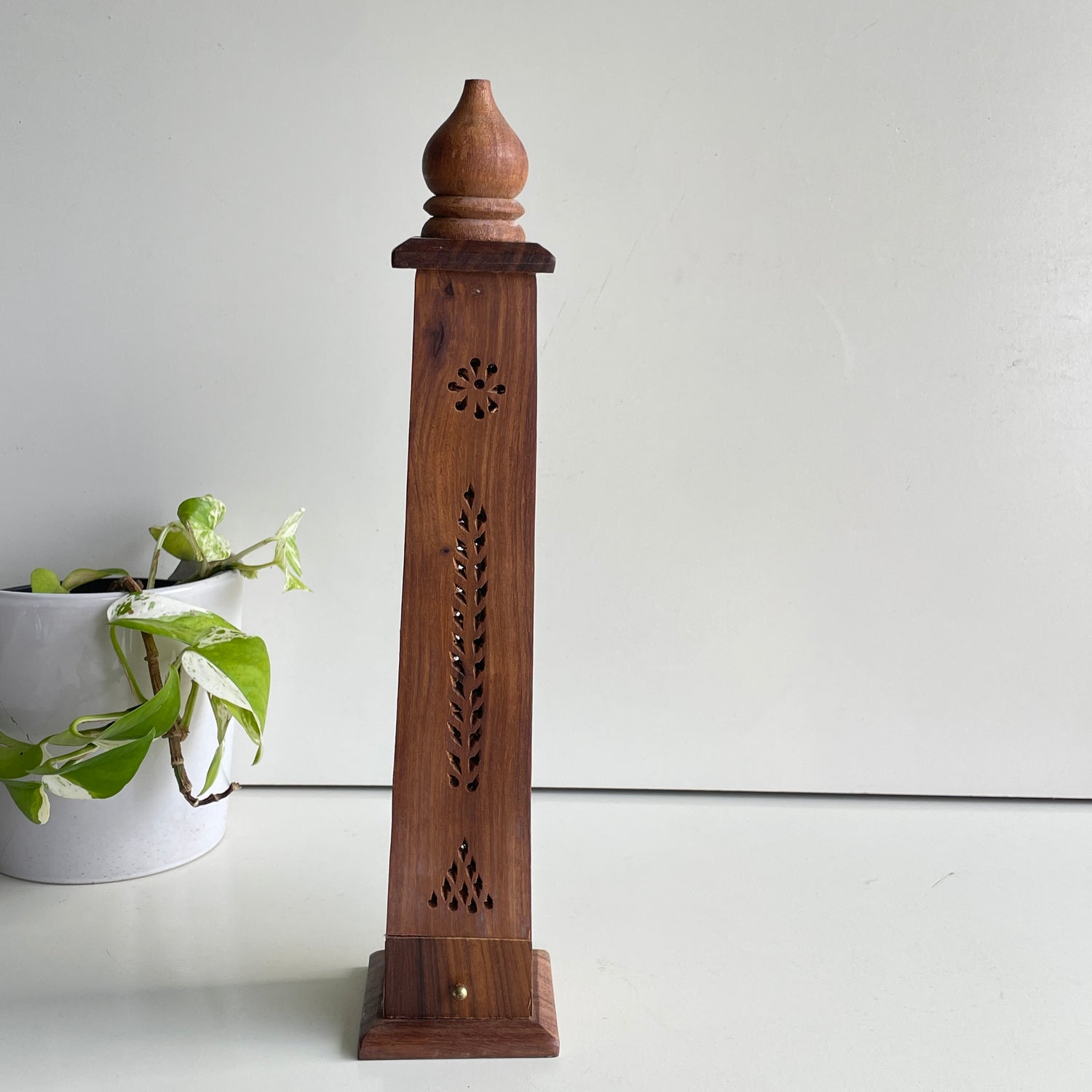 Wooden Incense Holder BIT37