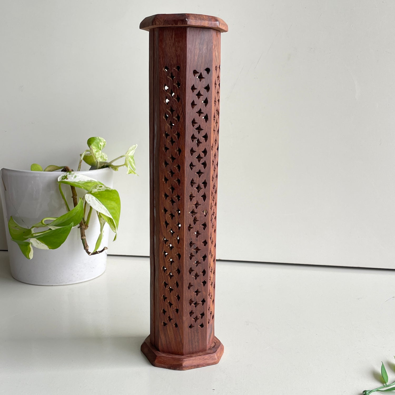 Wooden Incense Holder IHT344