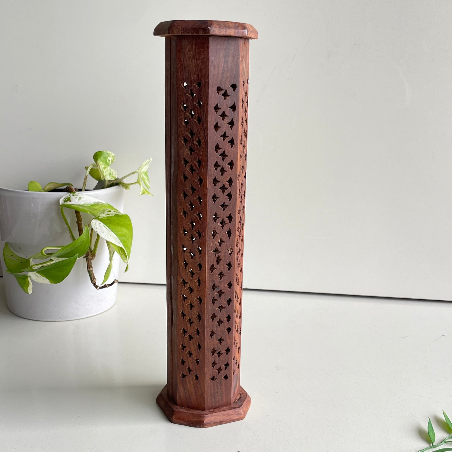 Wooden Incense Holder IHT344