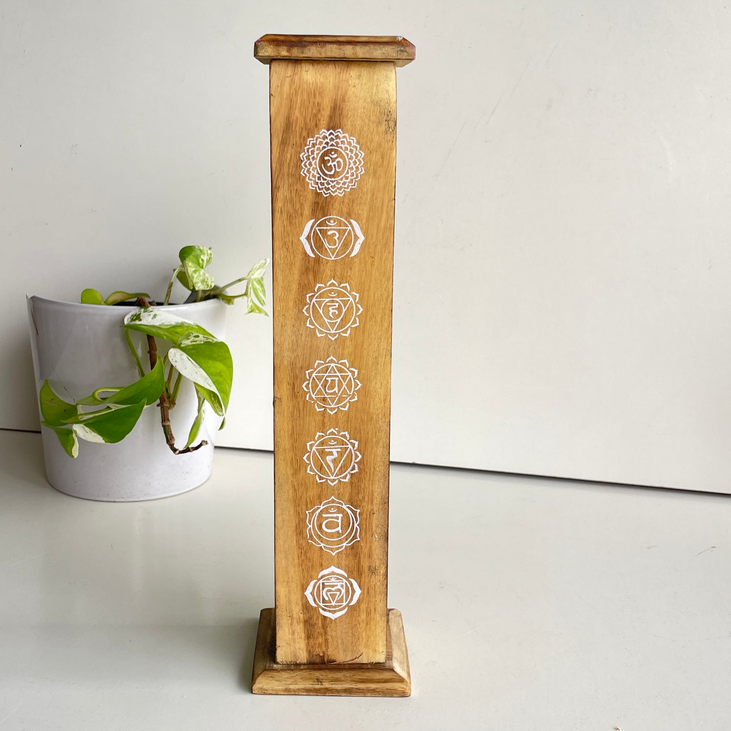 Wooden Incense Holder Chakra IHT345