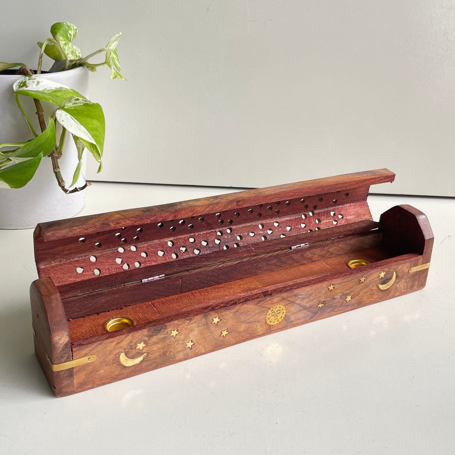 Wooden Incense Holder IHB236