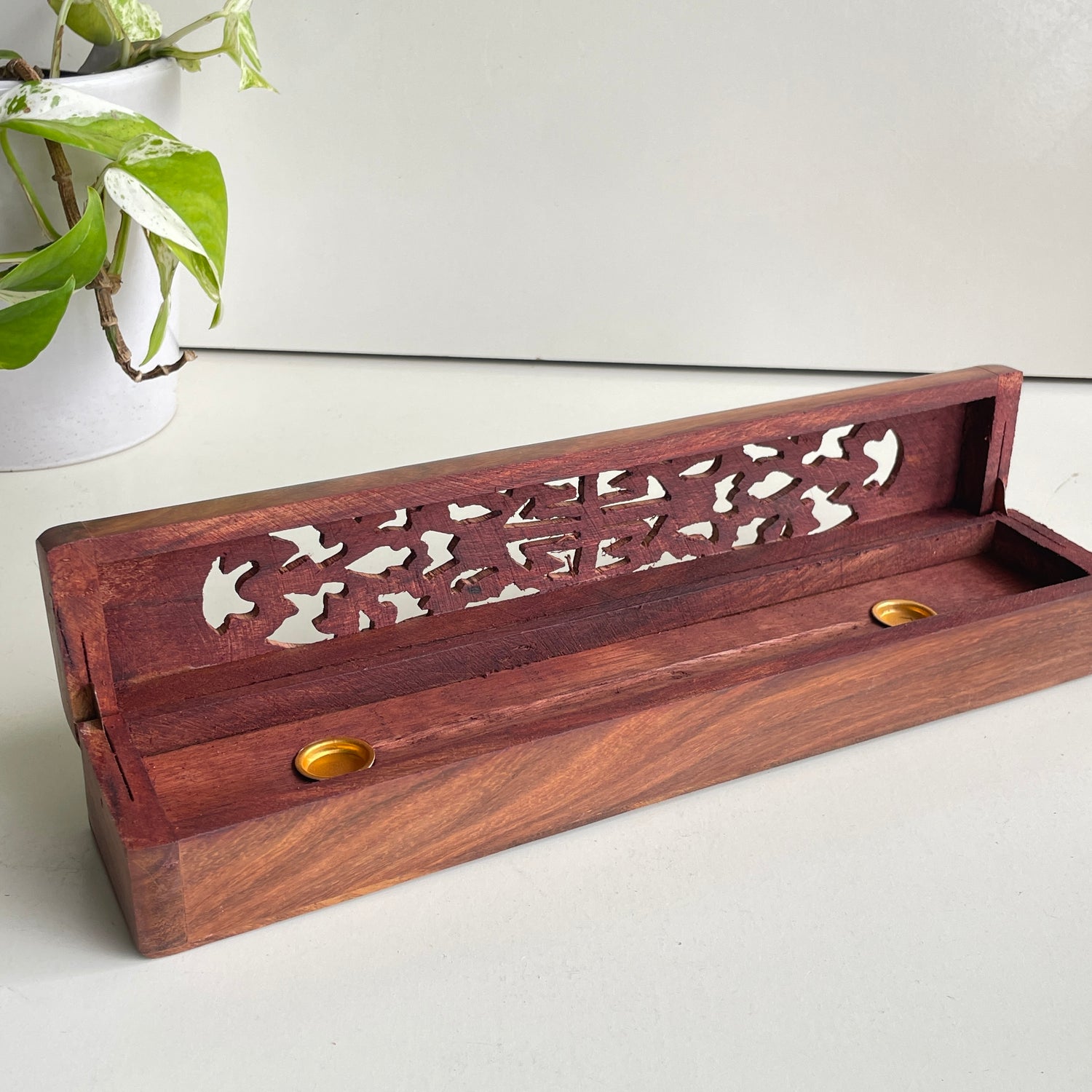 Wooden Incense Holder IHB235