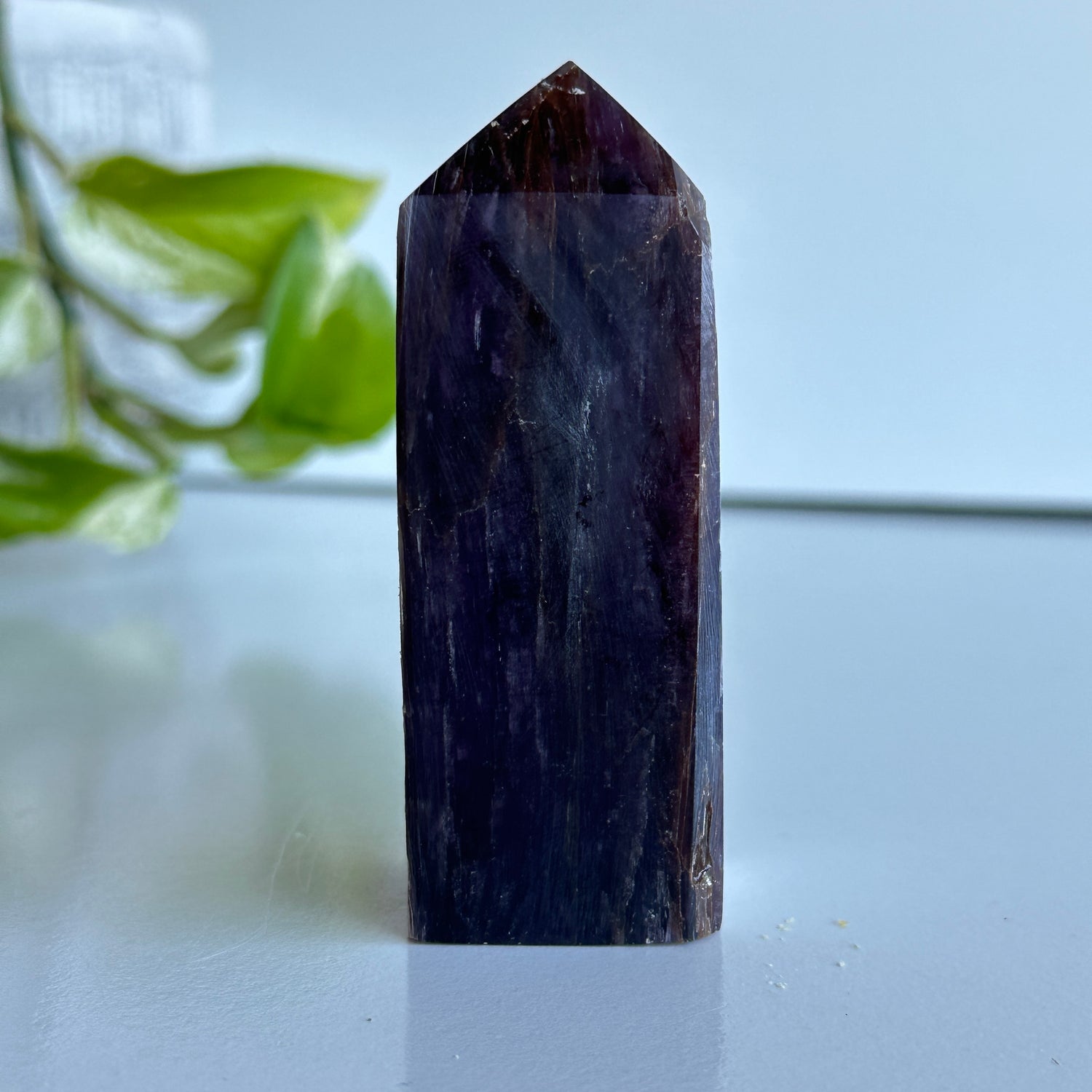 Lepidolite Mica Obelisk 9cm