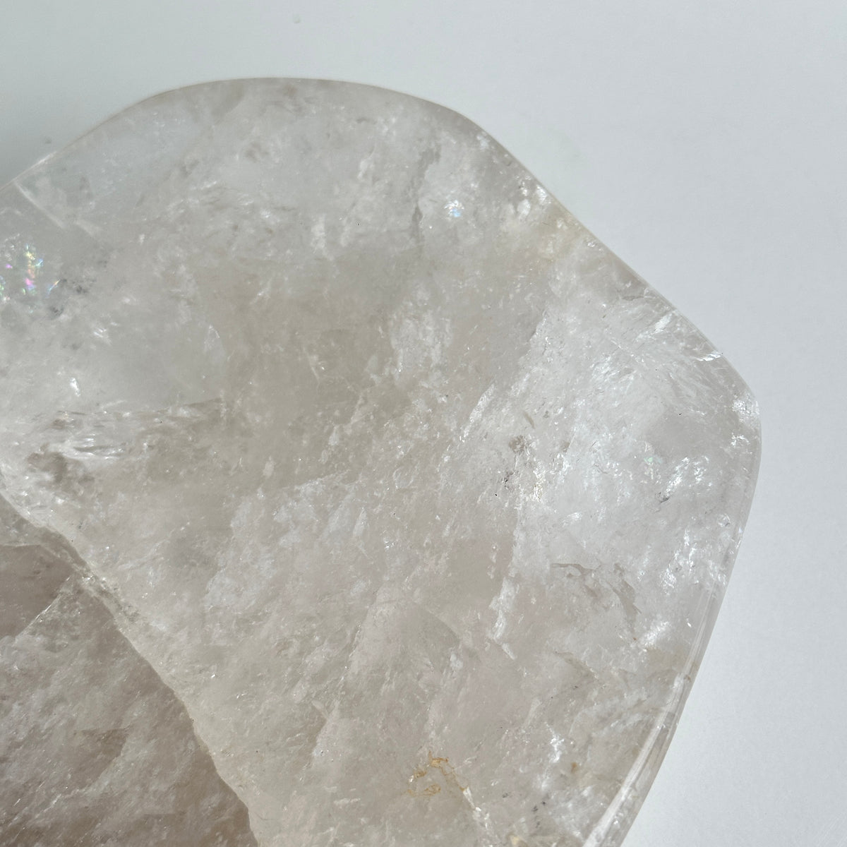 Clear Quartz Bowl 21cm