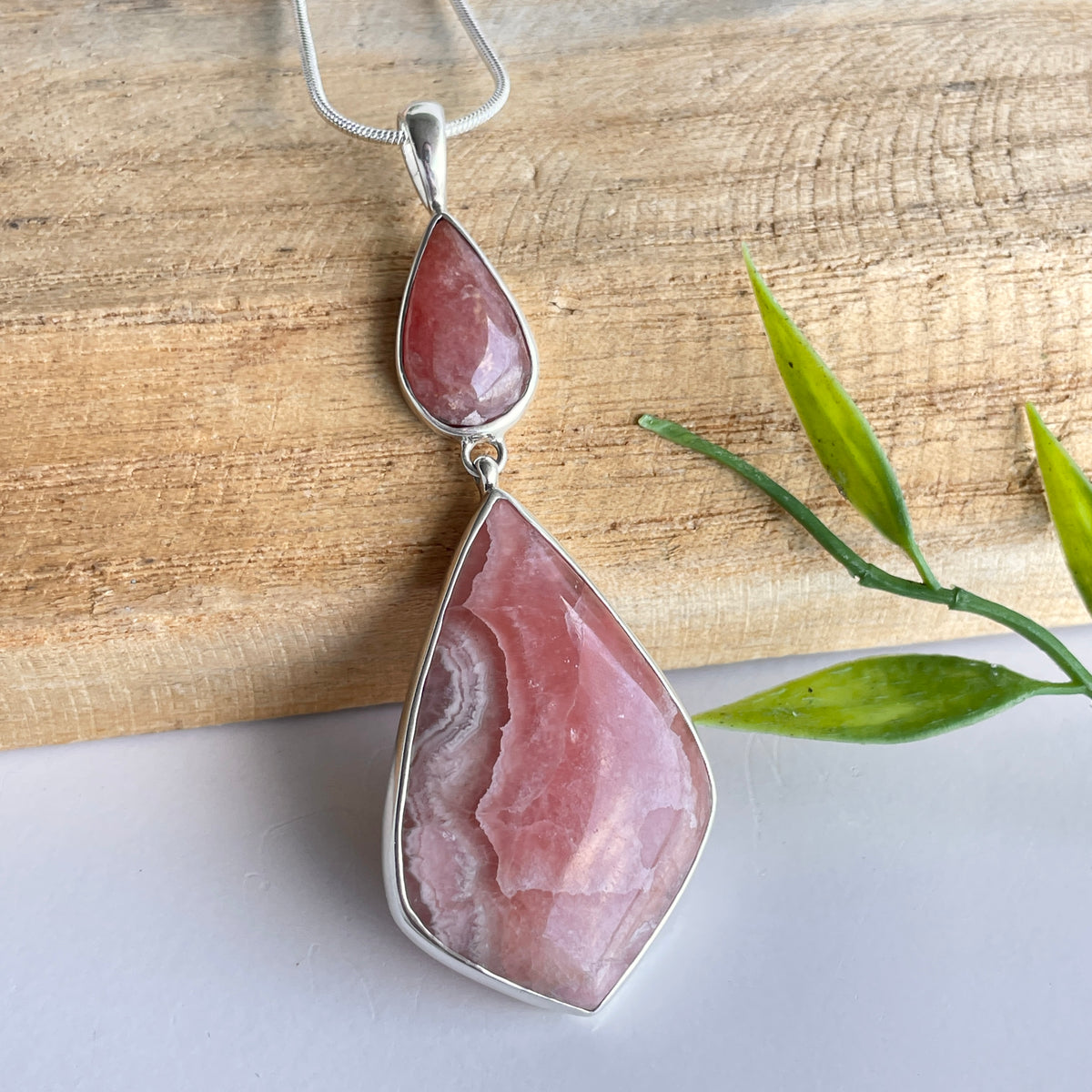 Rhodochrosite Pendant
