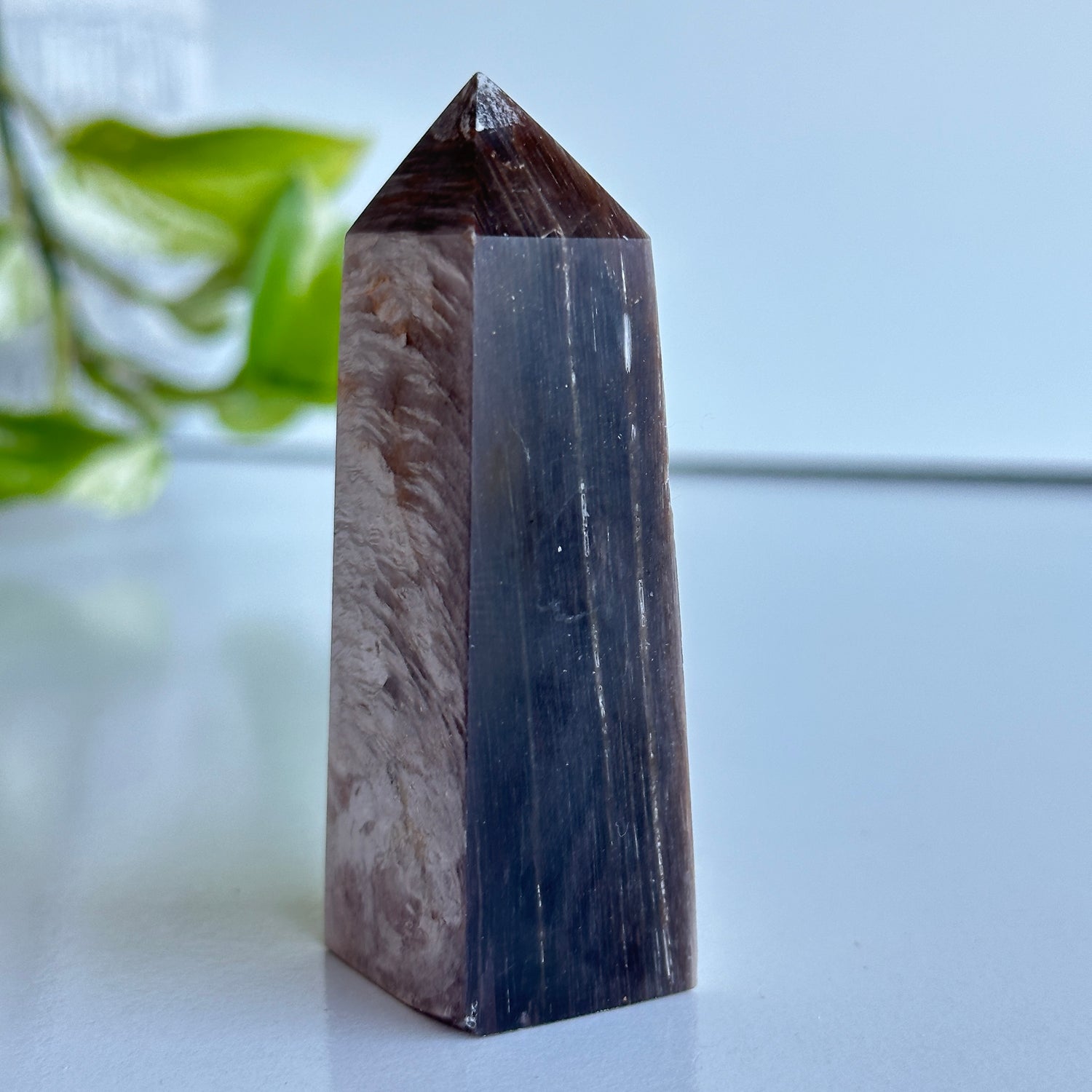 Lepidolite Mica Obelisk 8.3cm