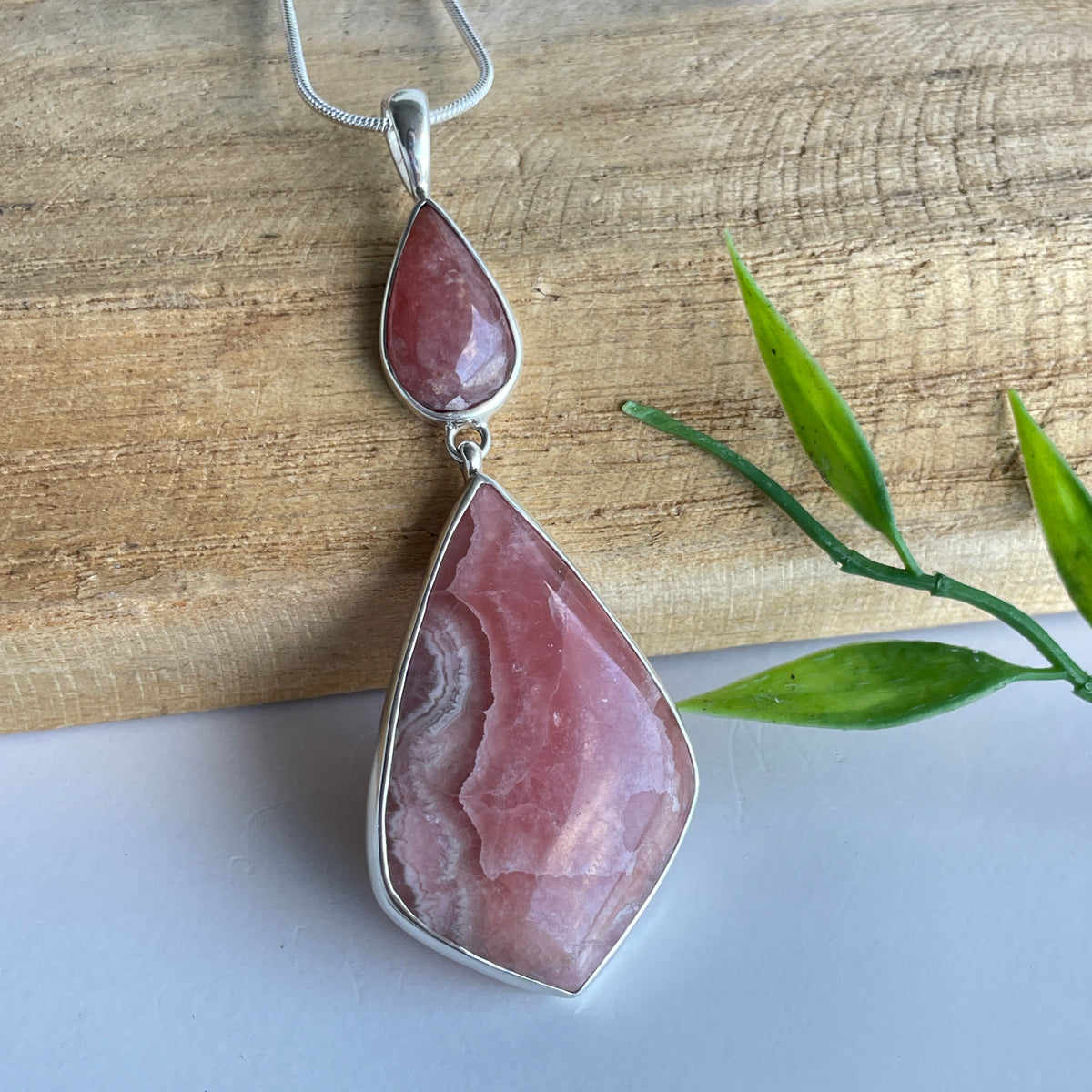 Rhodochrosite Pendant