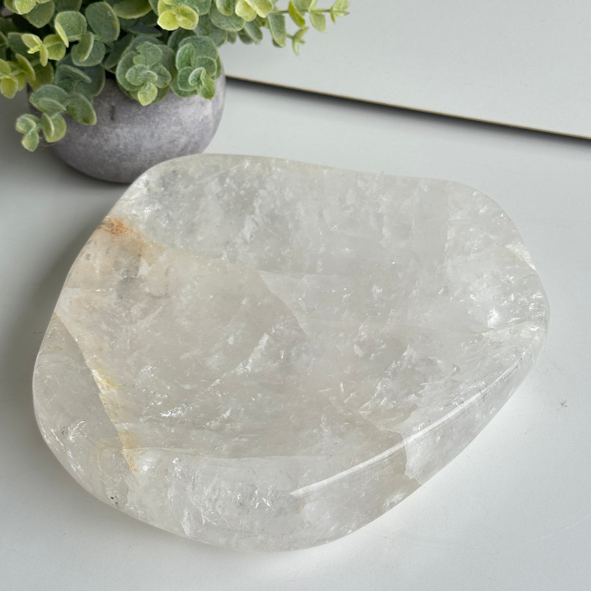 Clear Quartz Bowl 19.5cm
