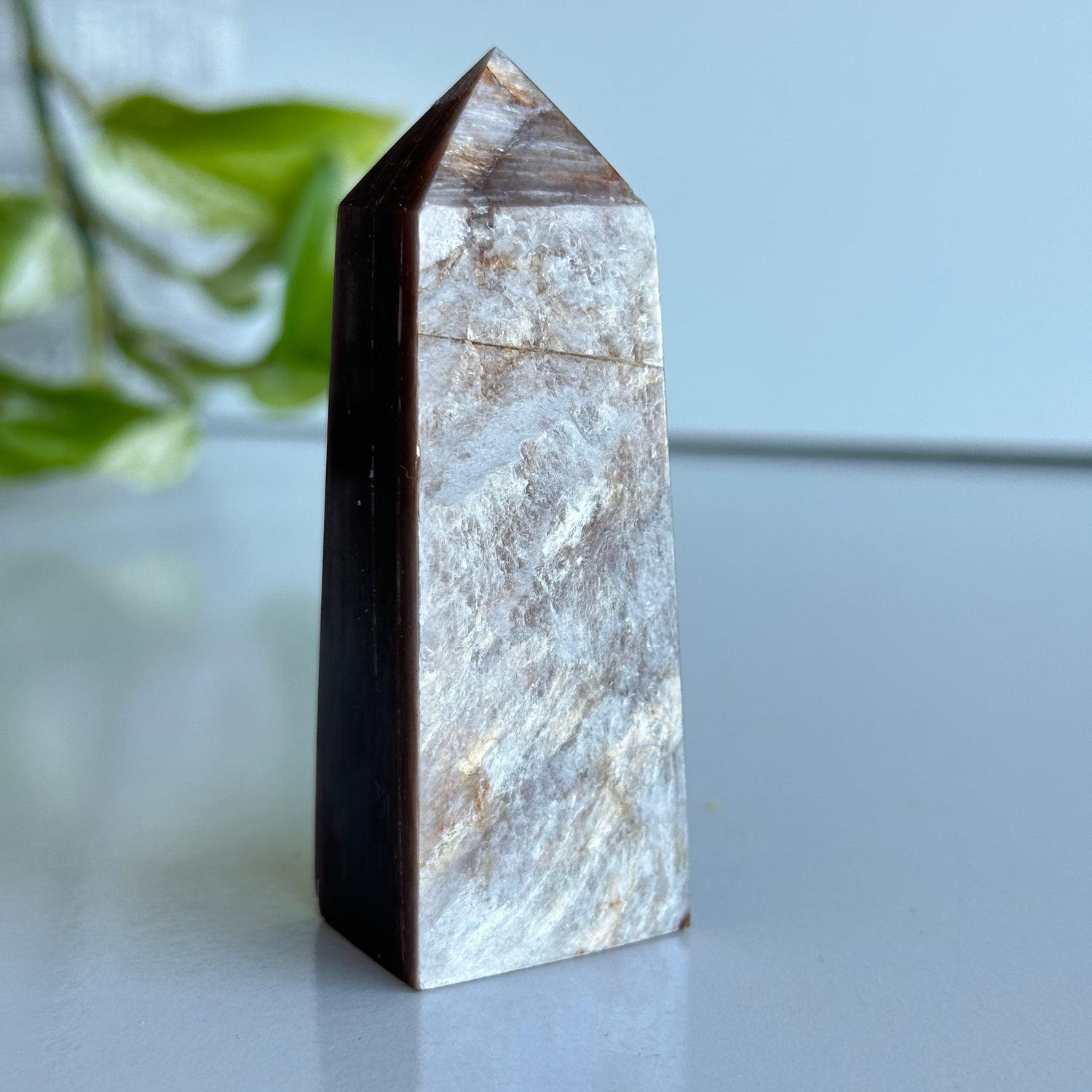 Lepidolite Mica Obelisk 8.3cm