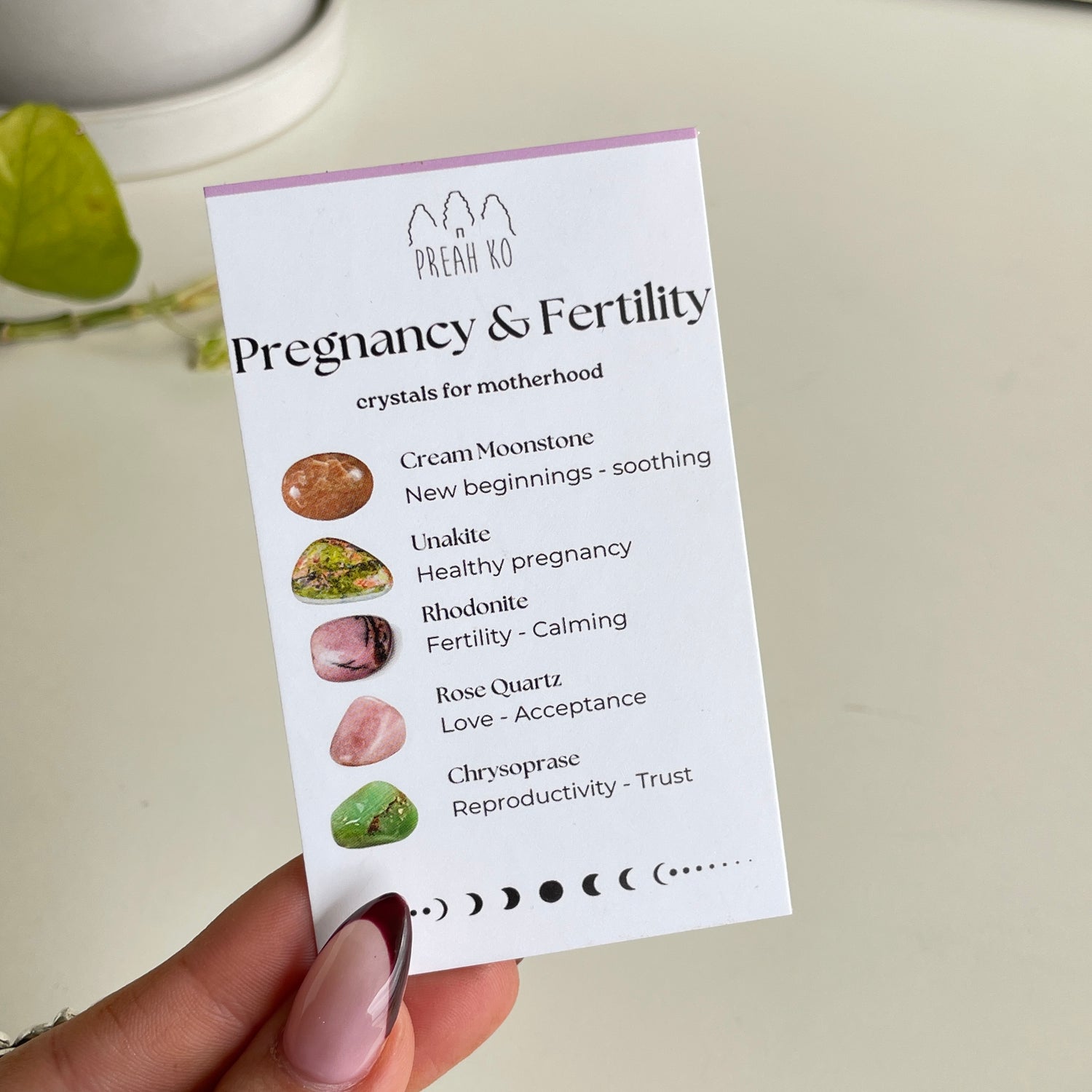 Pregnancy & Fertility Crystal Pack