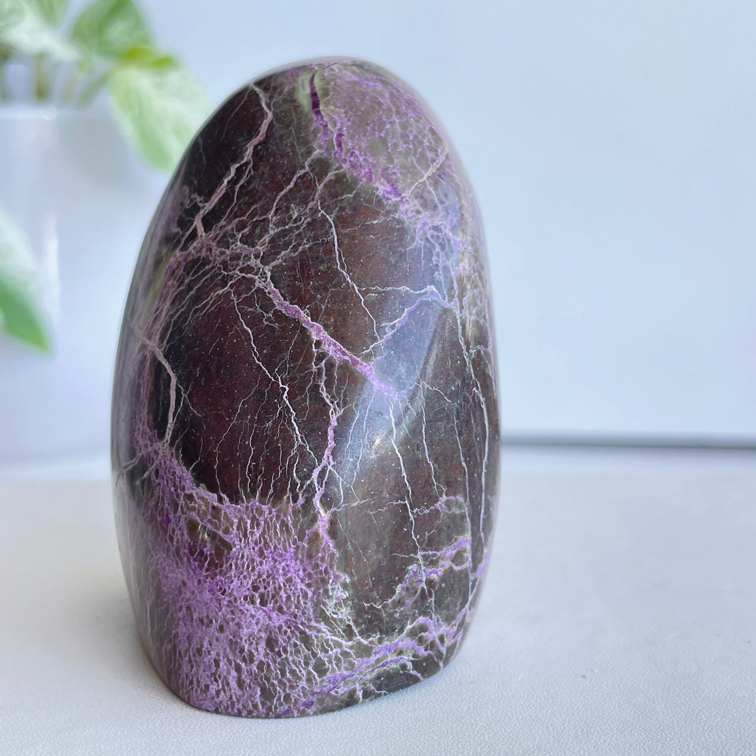 Stichtite In Serpentine ( Atlantisite ) Freeform 7cm