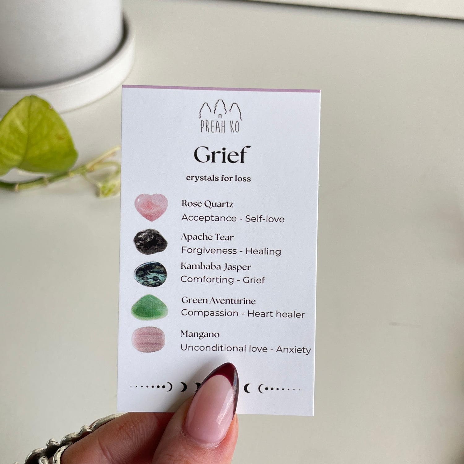 Grief Crystal Pack