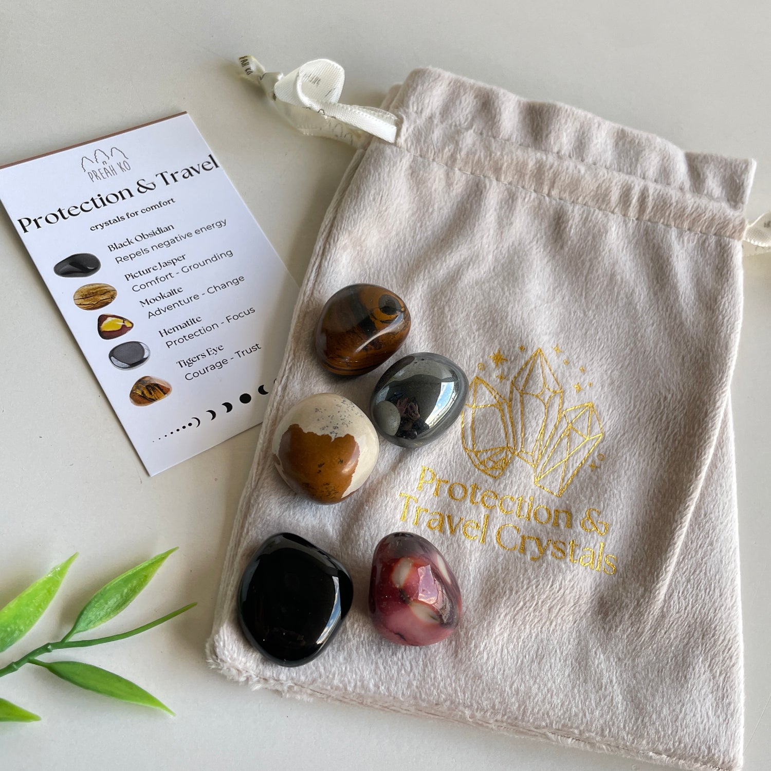 Protection And Travel Crystal Pack