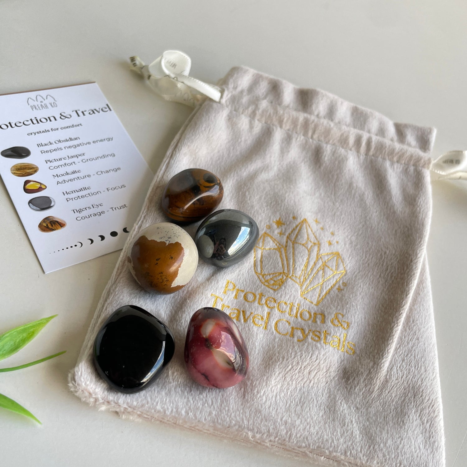 Protection And Travel Crystal Pack