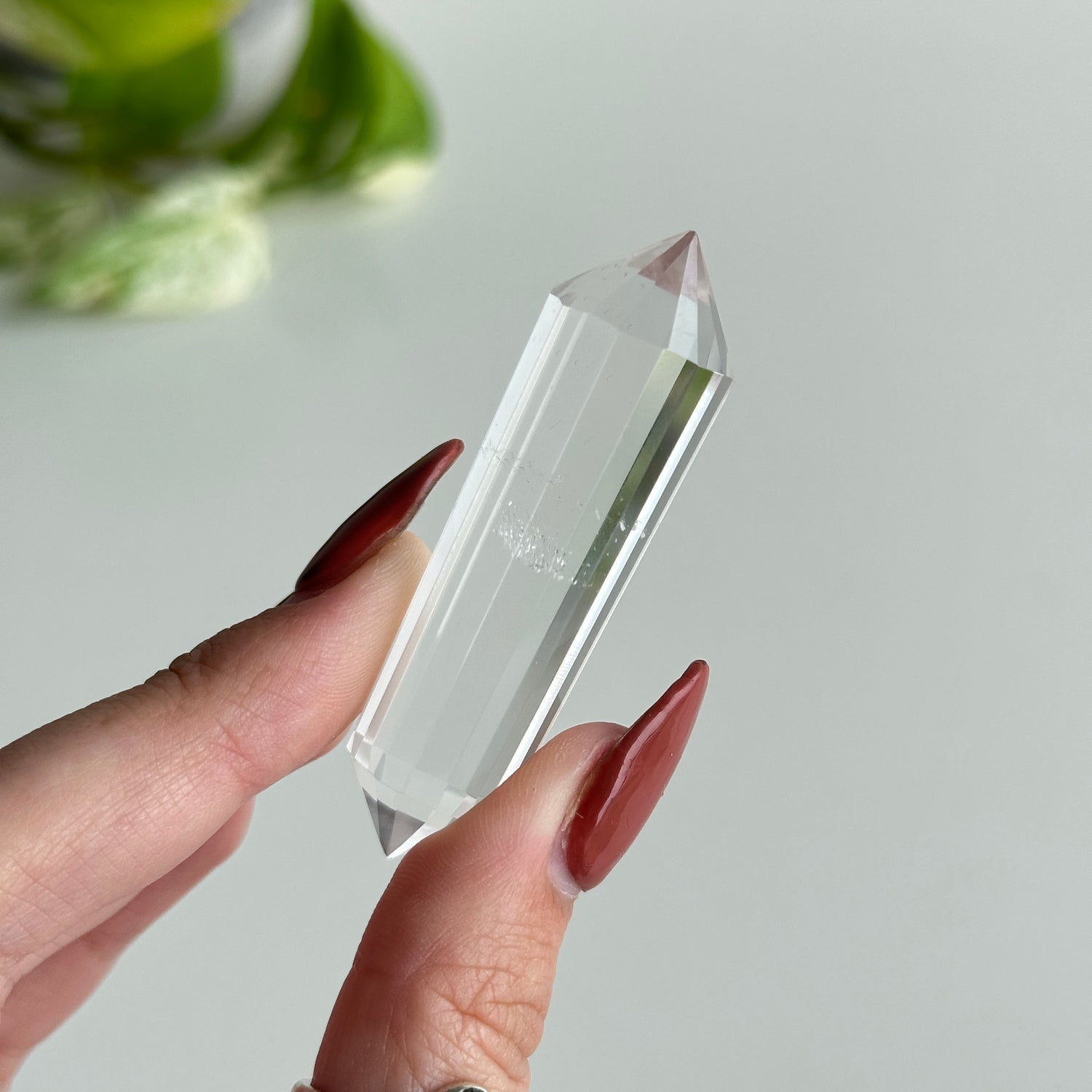 Clear Quartz Double Terminator 6.1cm