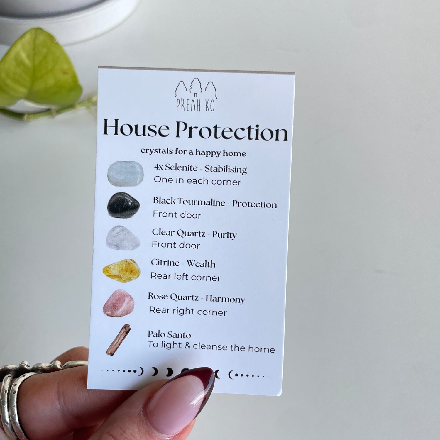 House Protection Crystal Pack