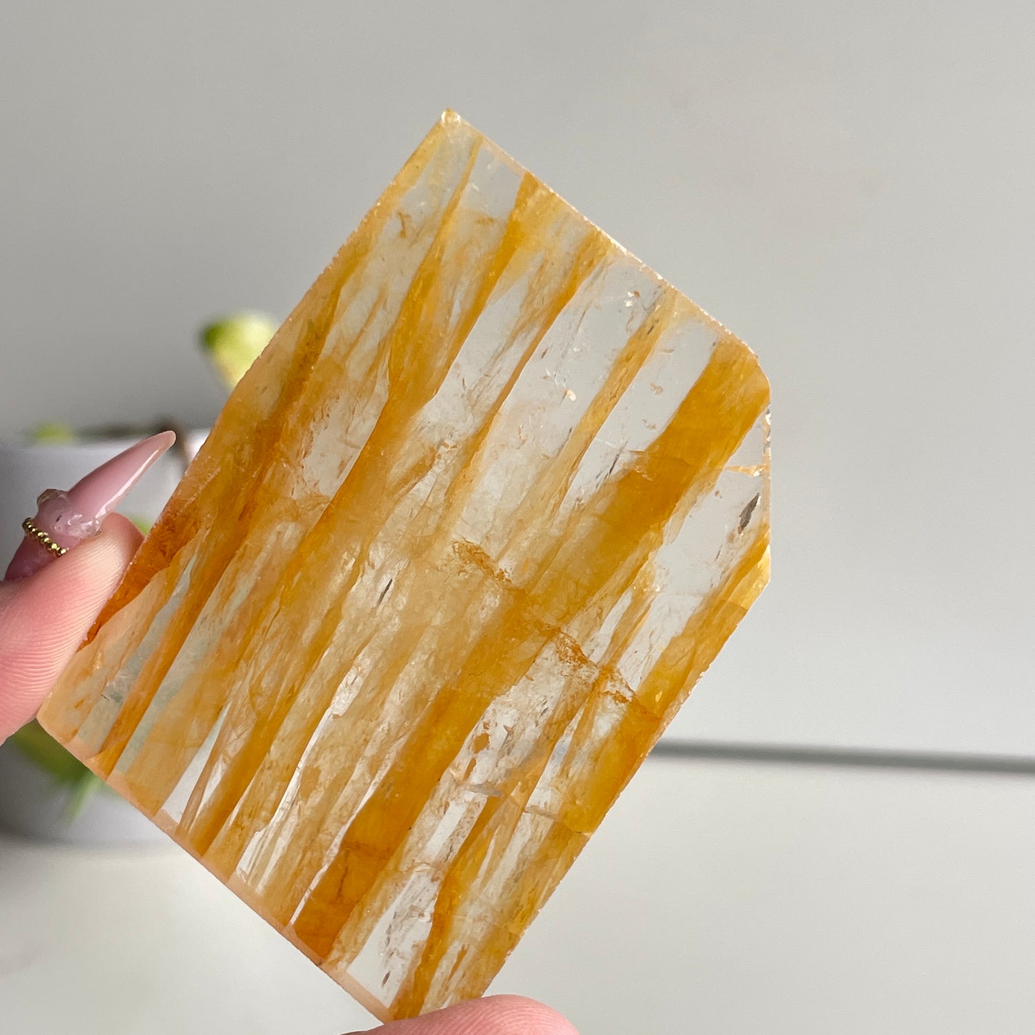 Golden Healer Quartz Slice 52g