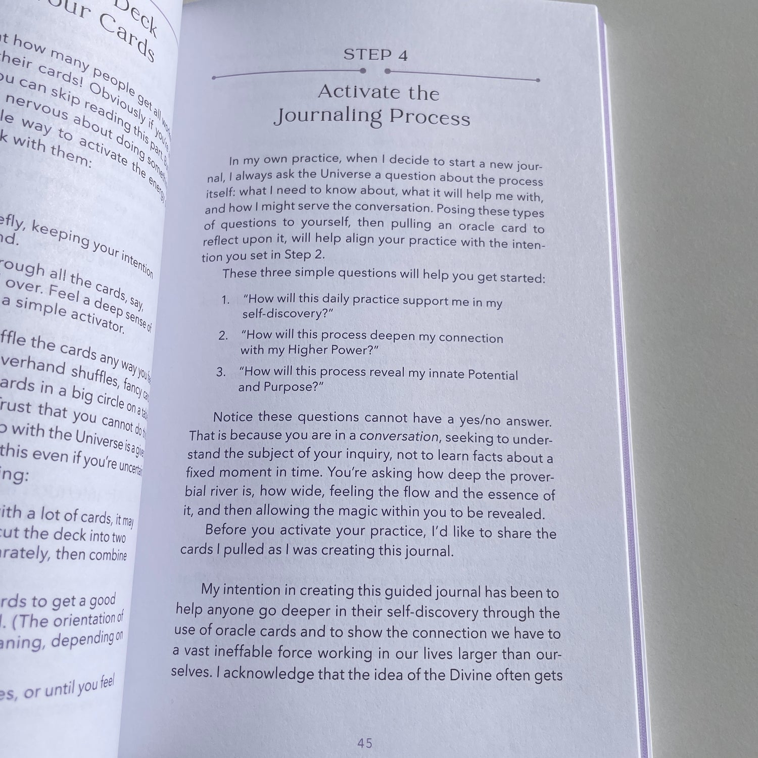 The Oracle Card Journal Collette Baron Reid