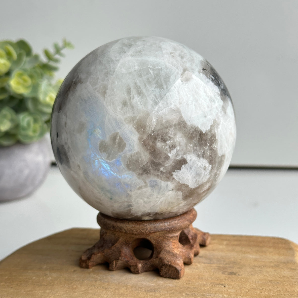 Moonstone Sphere 9.4cm