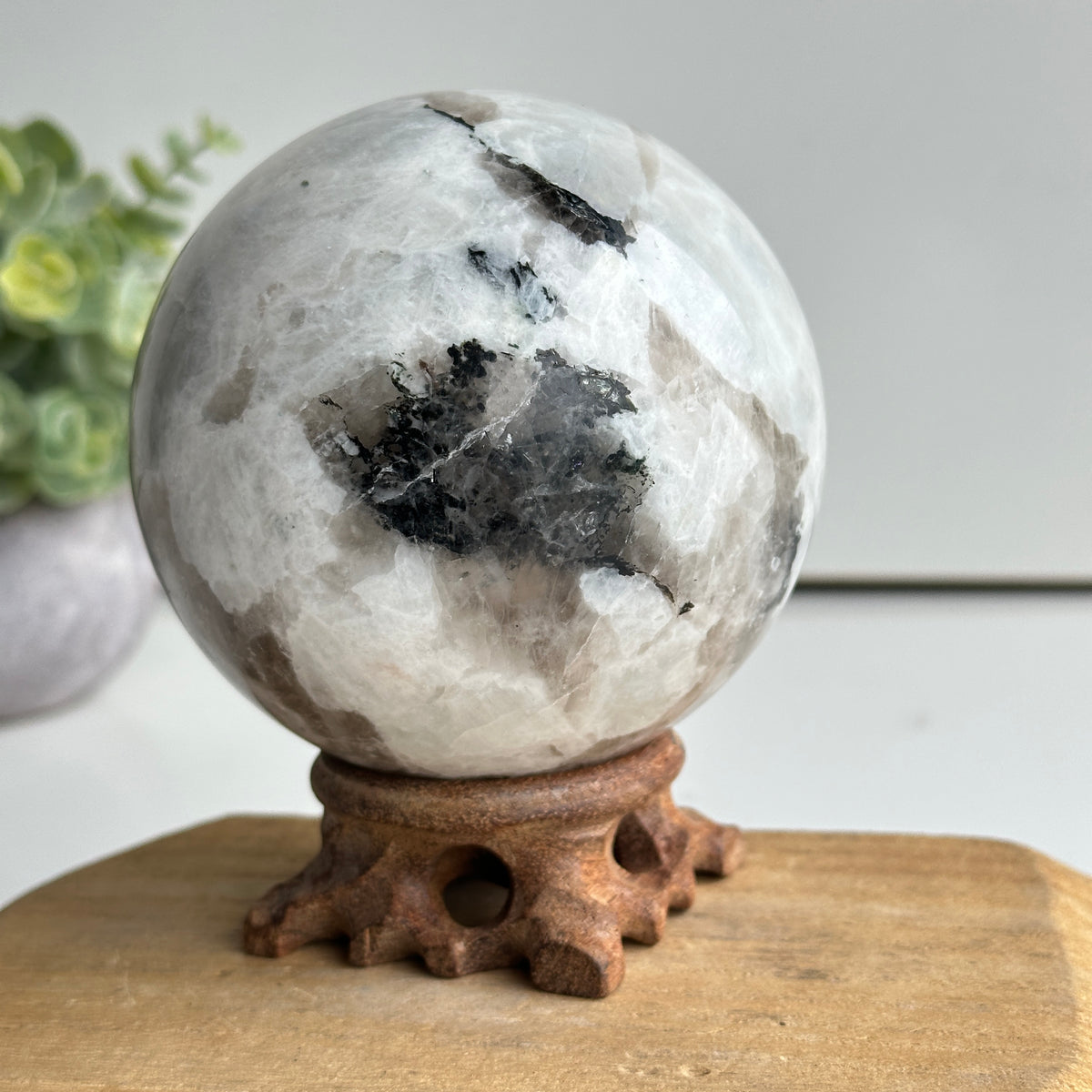 Moonstone Sphere 9.4cm