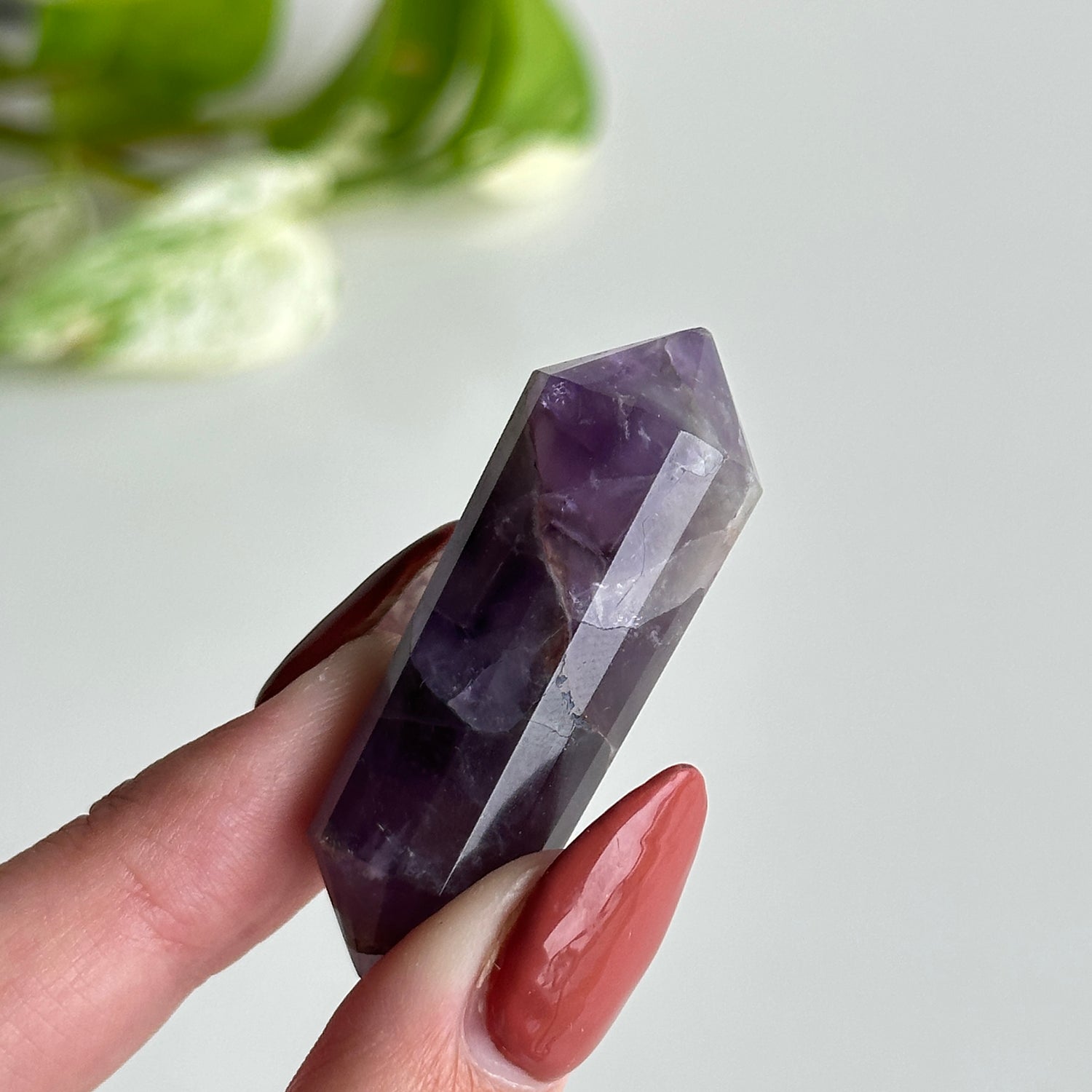 Amethyst Double Terminator 5cm
