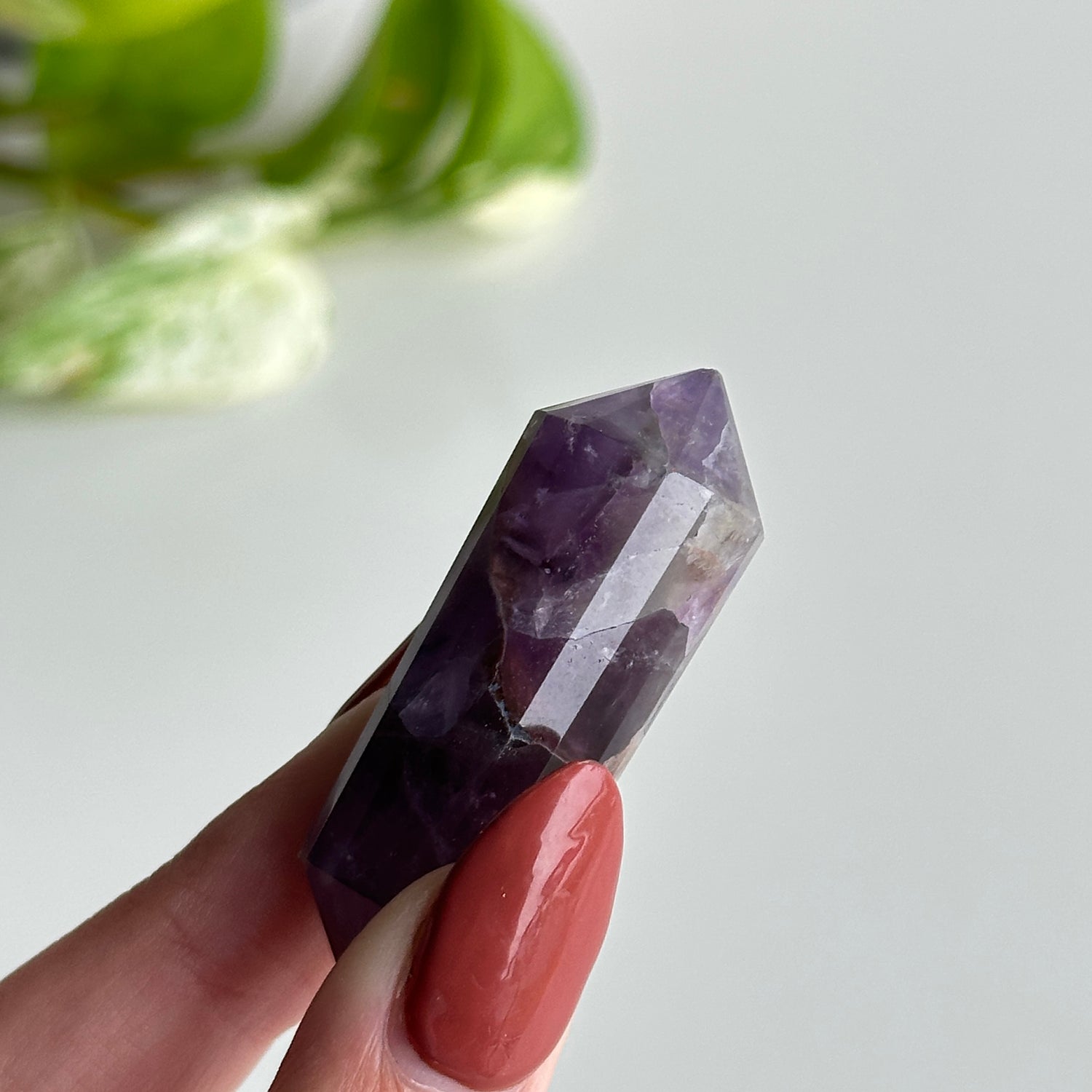 Amethyst Double Terminator 5cm