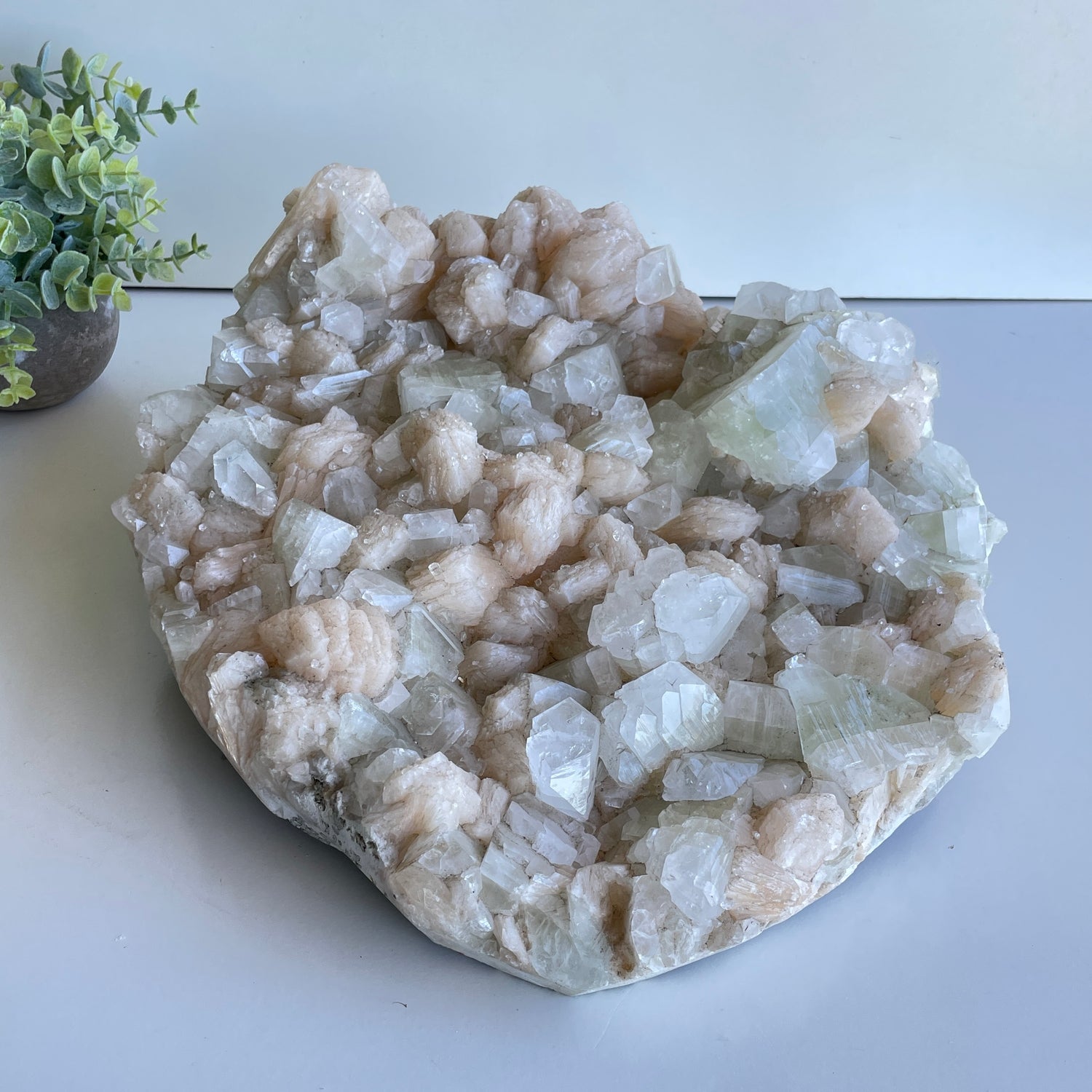Apophyllite With Stilbite Cluster 9.030kg